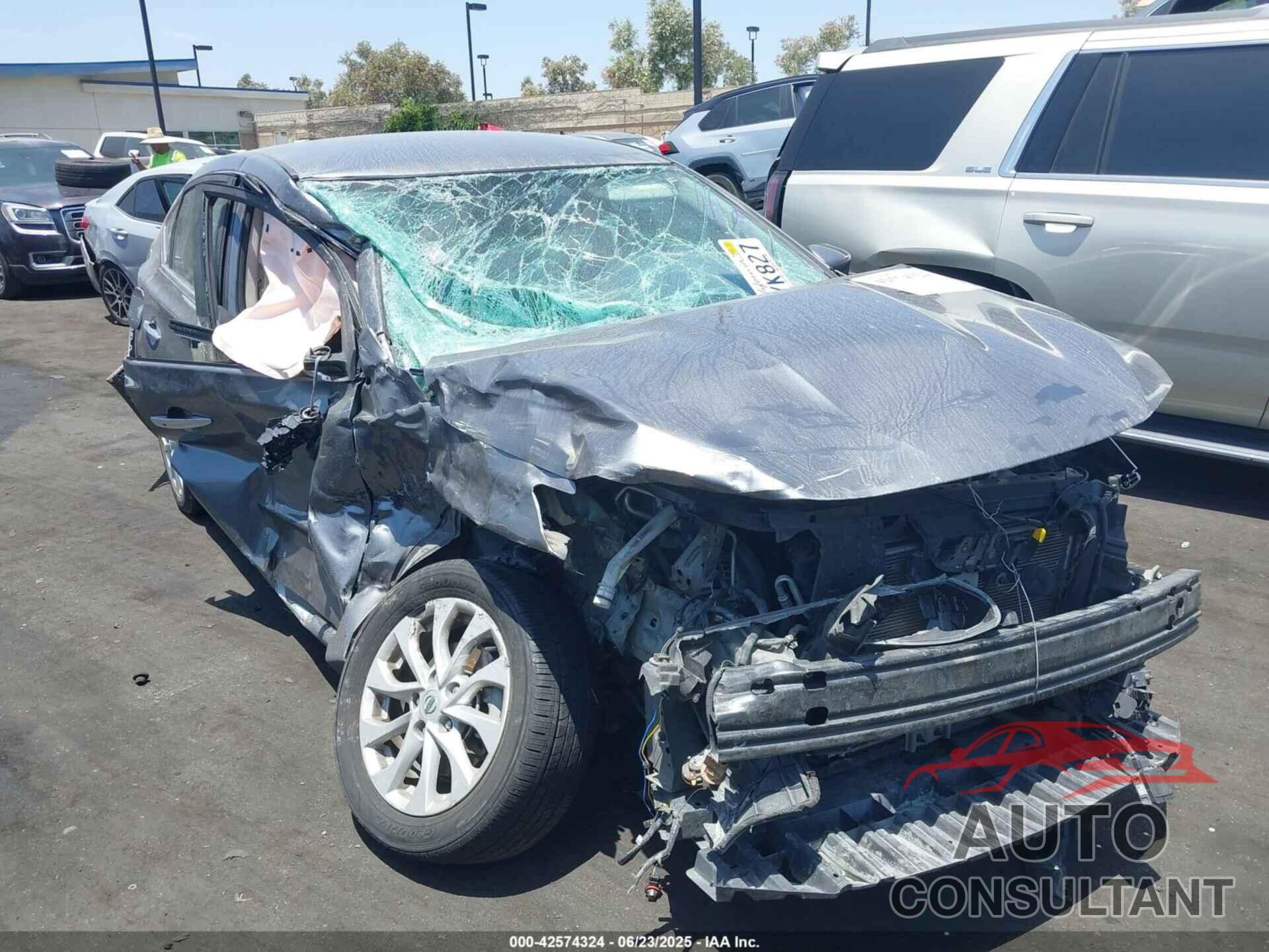 NISSAN SENTRA 2019 - 3N1AB7AP9KY451197