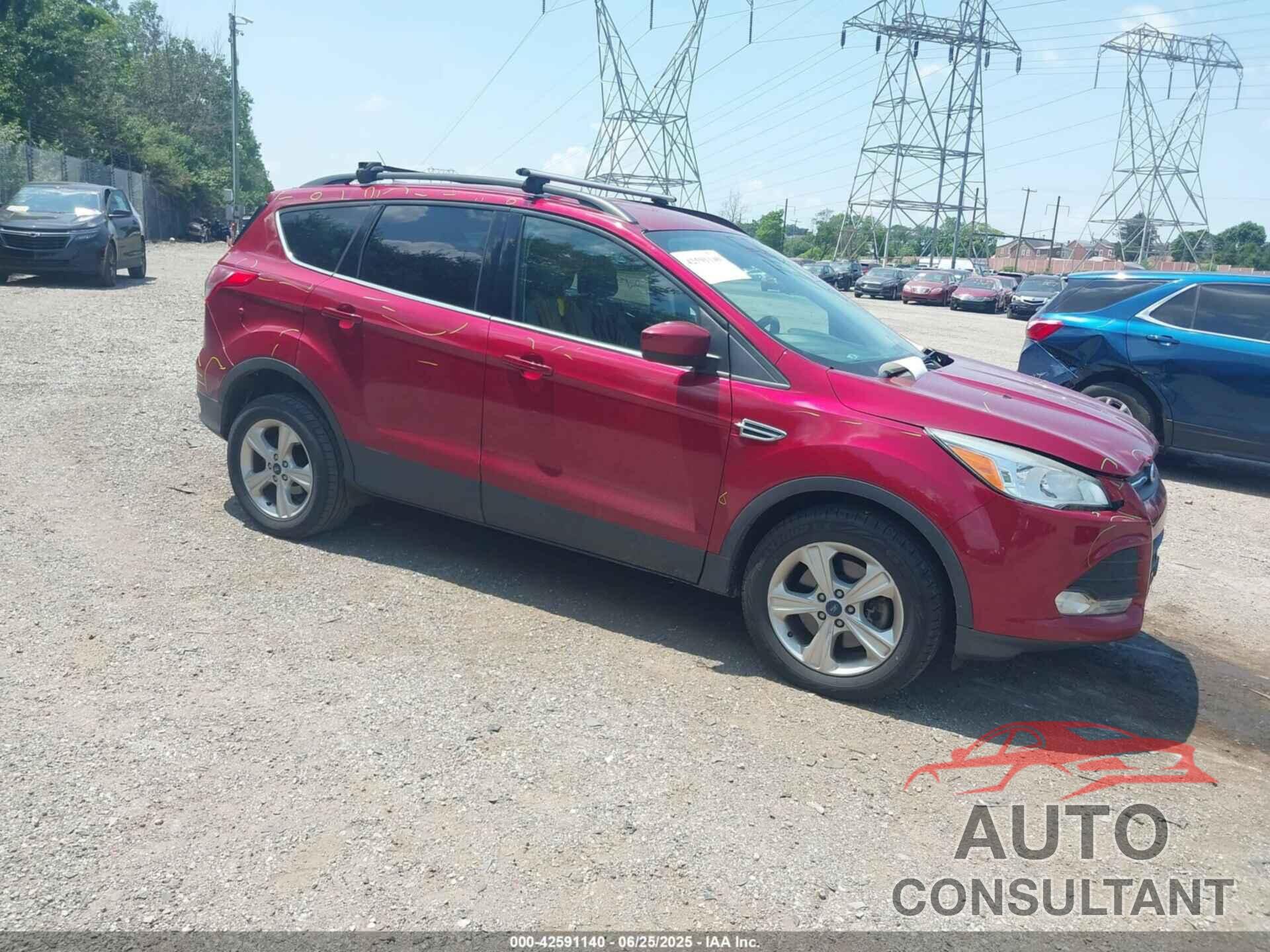FORD ESCAPE 2016 - 1FMCU9G96GUC68429