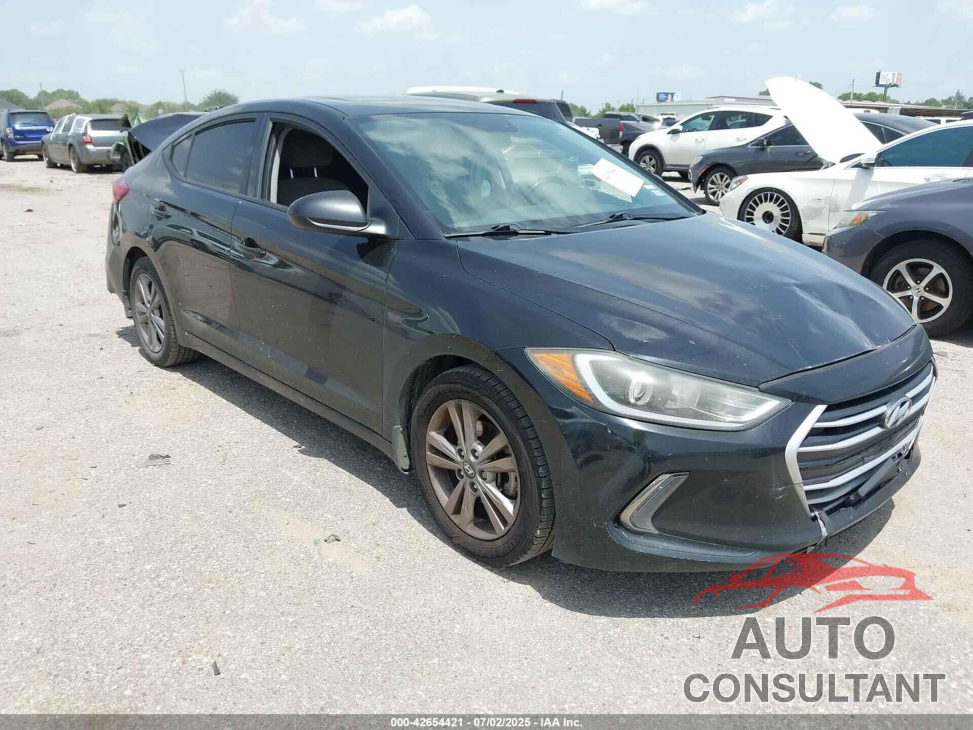 HYUNDAI ELANTRA 2018 - KMHD84LF0JU629314