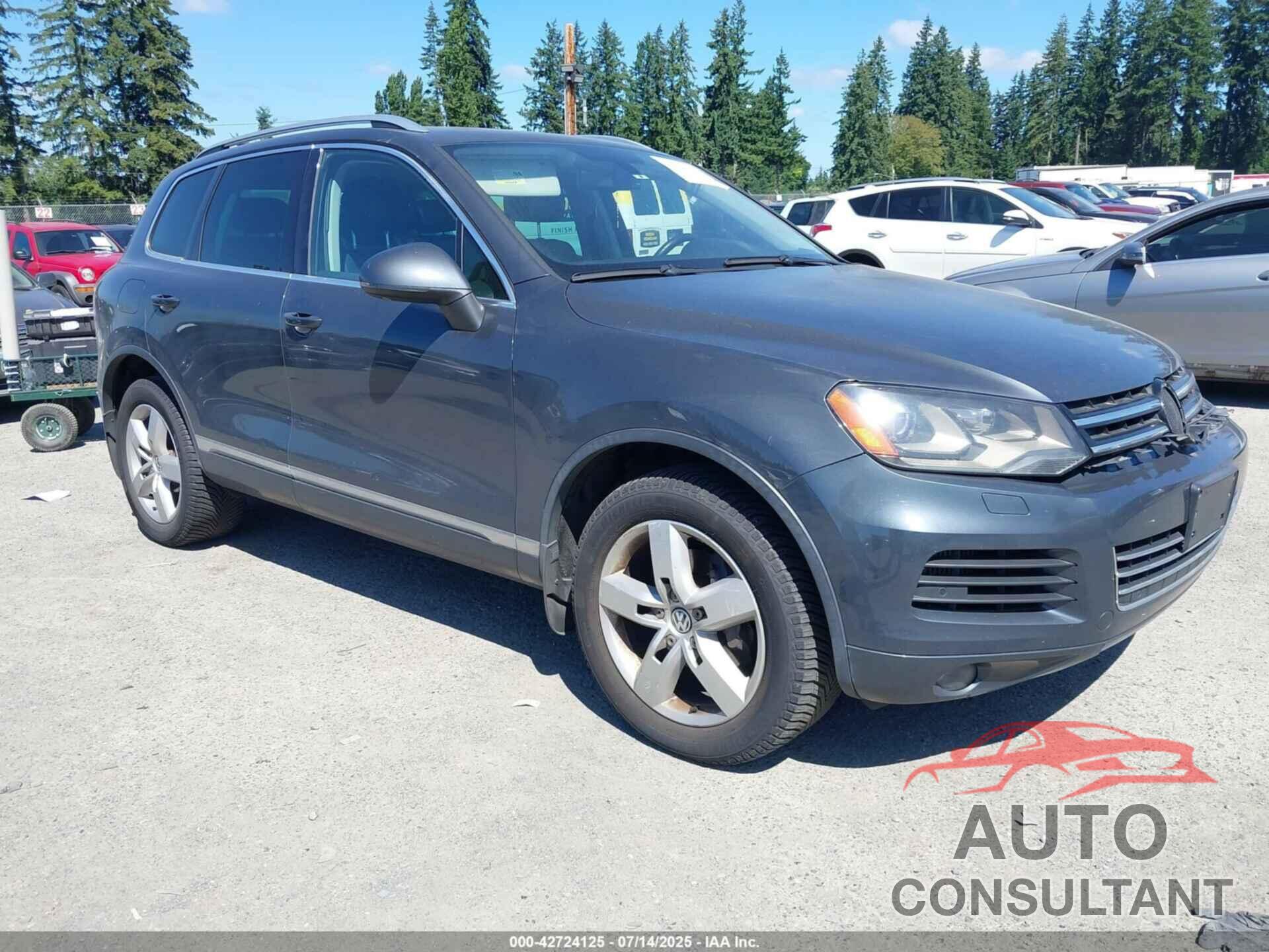 VOLKSWAGEN TOUAREG 2012 - WVGFK9BP0CD004951