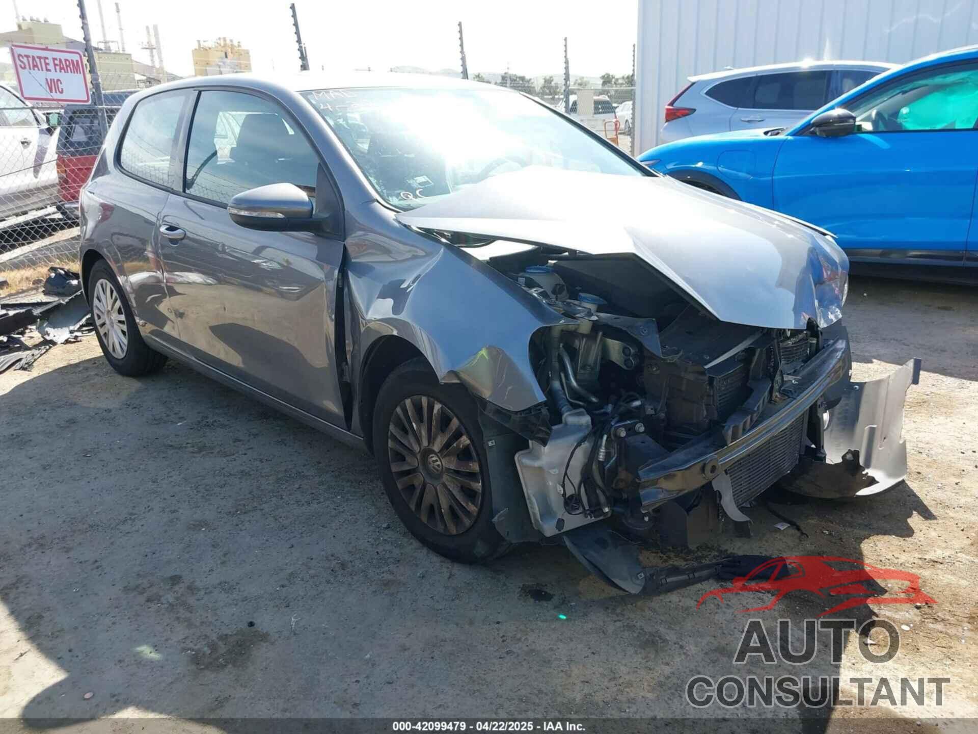 VOLKSWAGEN GOLF 2010 - WVWBB7AJ1AW356443
