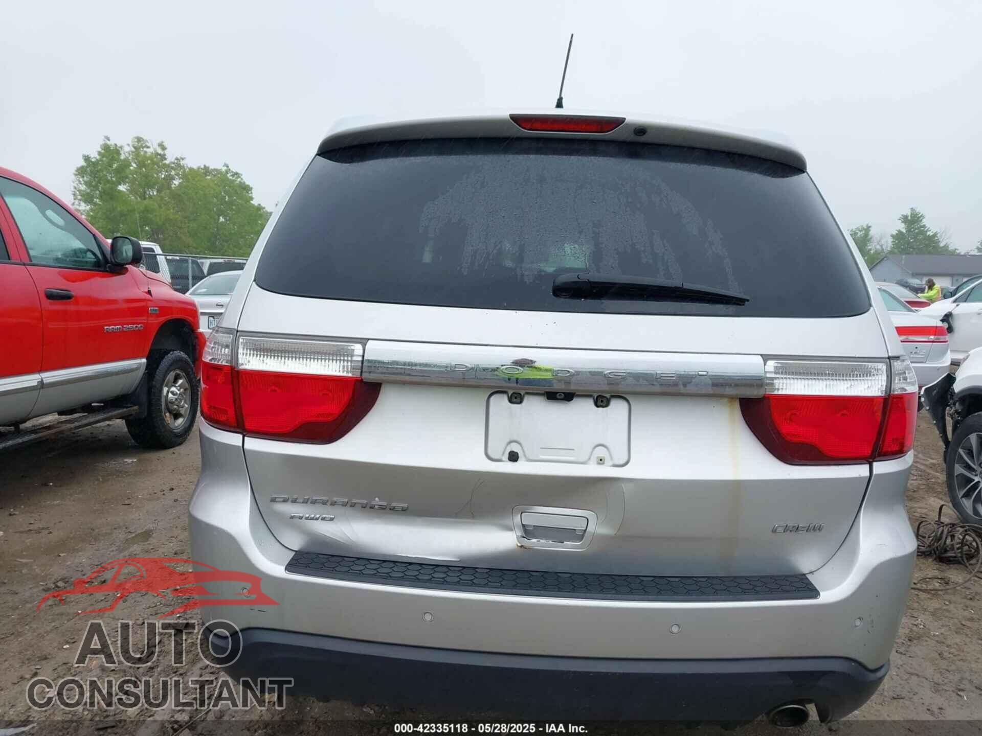 DODGE DURANGO 2012 - 1C4RDJDG2CC106249