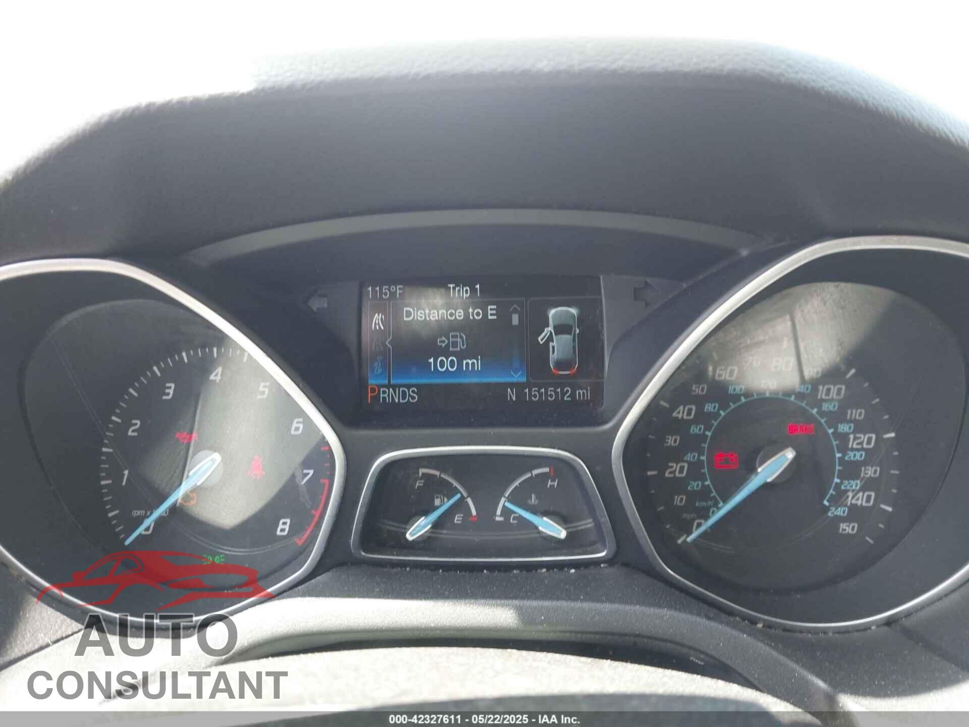 FORD FOCUS 2012 - 1FAHP3M20CL332783