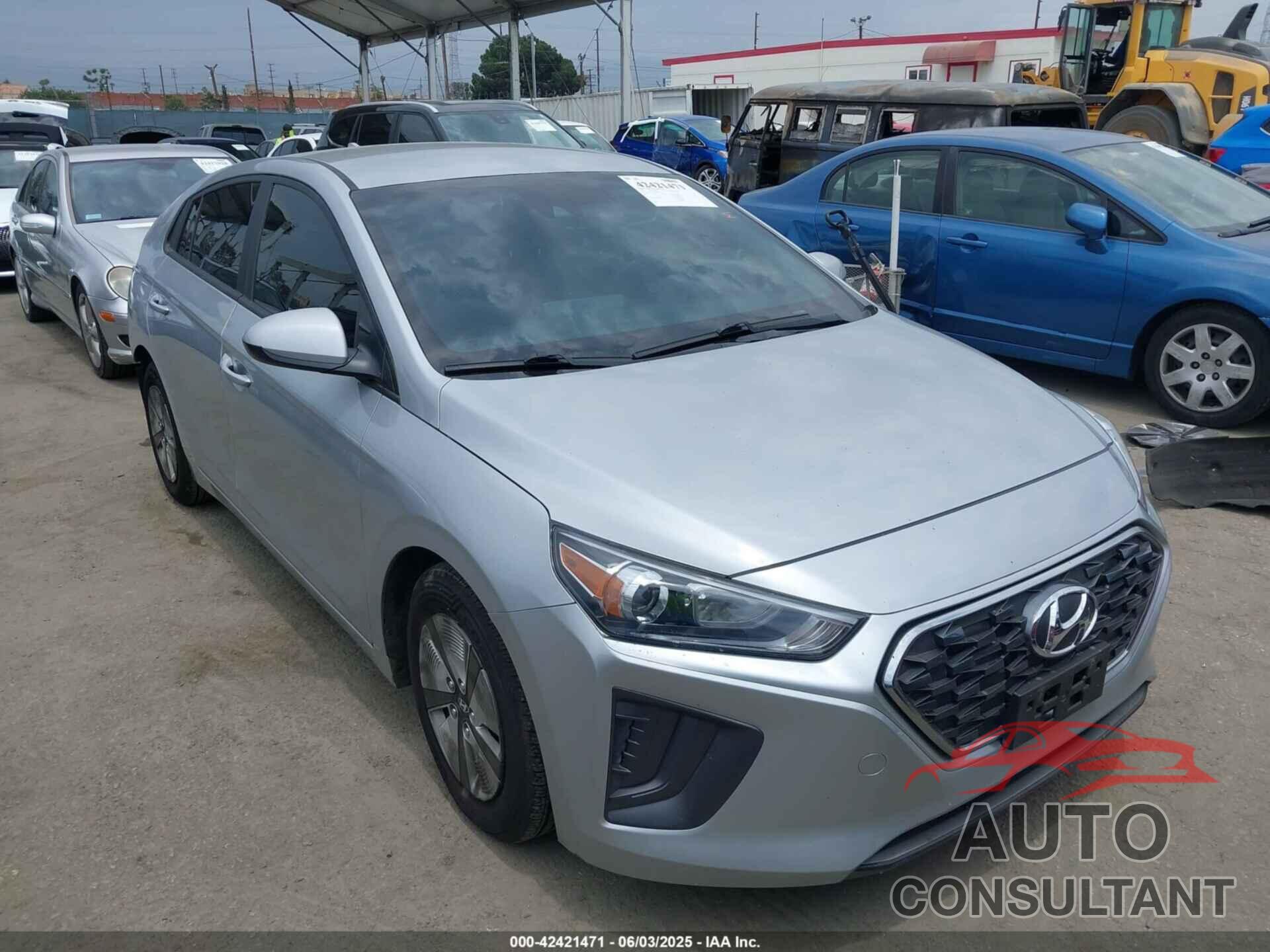 HYUNDAI IONIQ HYBRID 2021 - KMHC65LC3MU261583