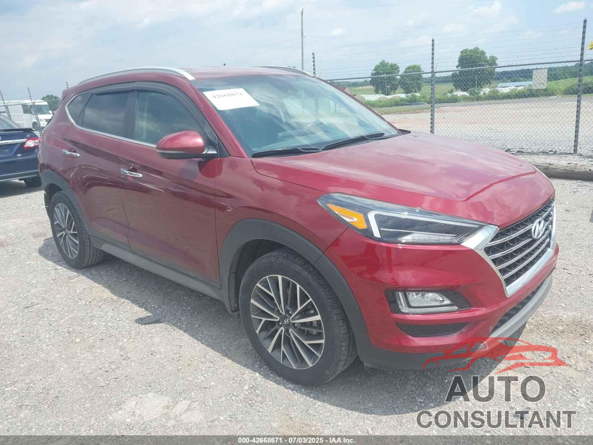HYUNDAI TUCSON 2020 - KM8J3CAL4LU246533