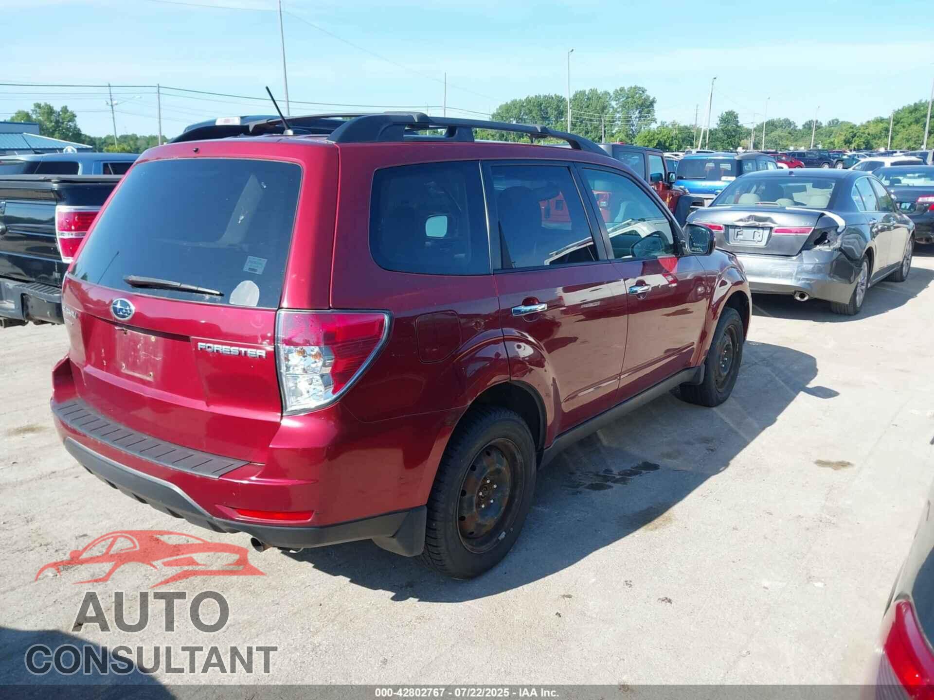 SUBARU FORESTER 2012 - JF2SHBCC6CH458149