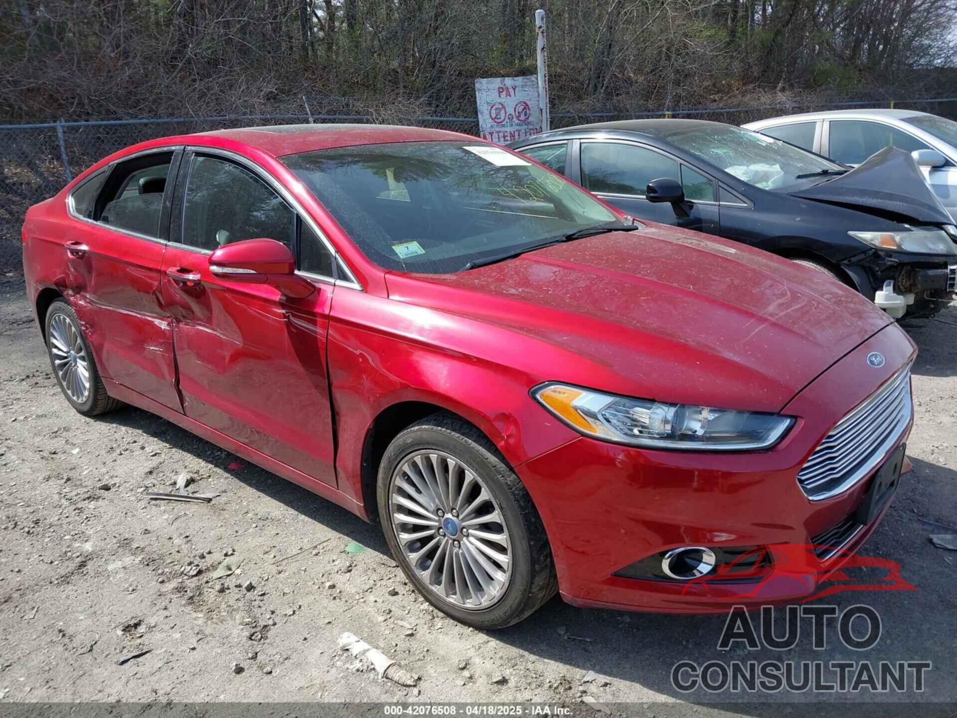 FORD FUSION 2013 - 3FA6P0D92DR315764