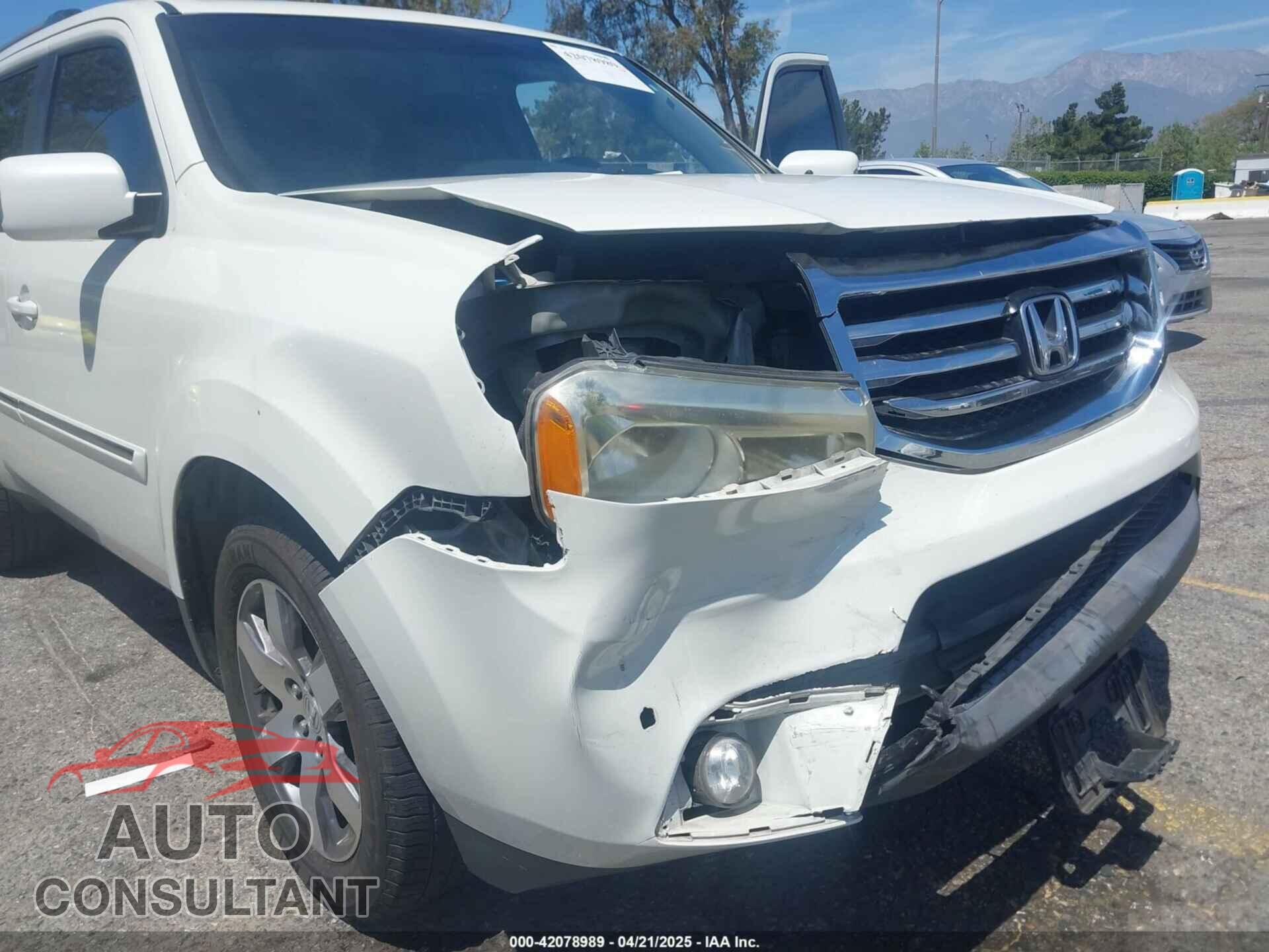 HONDA PILOT 2014 - 5FNYF3H92EB020037