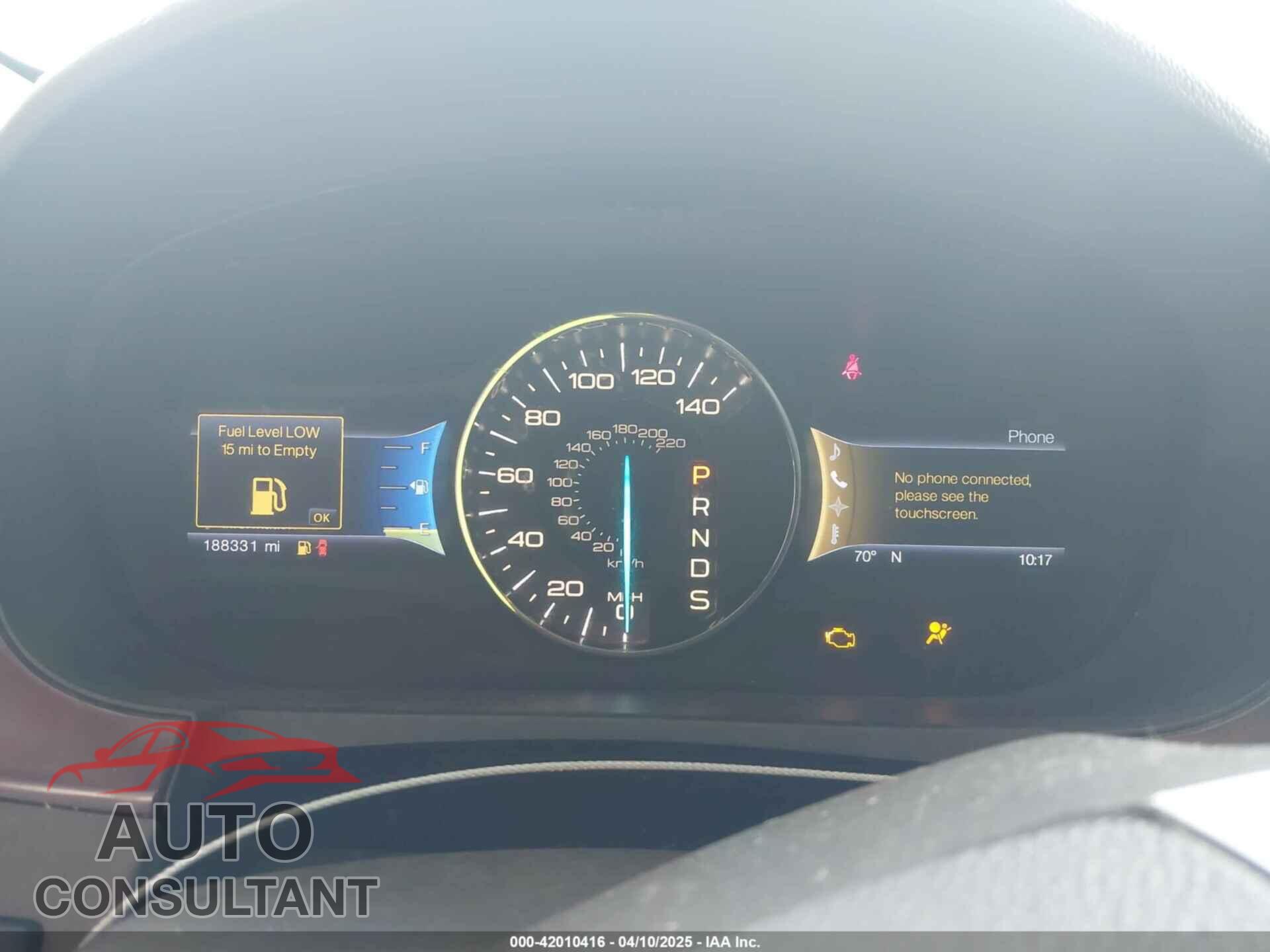 FORD EDGE 2013 - 2FMDK3KC6DBA14957