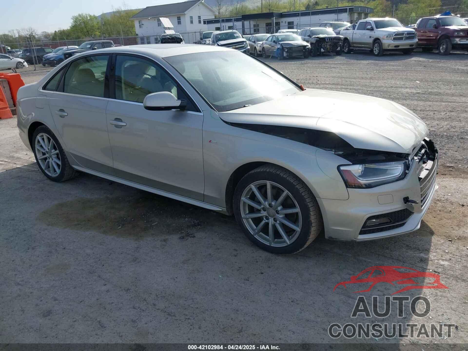 AUDI A4 2015 - WAUBFAFL7FN037750