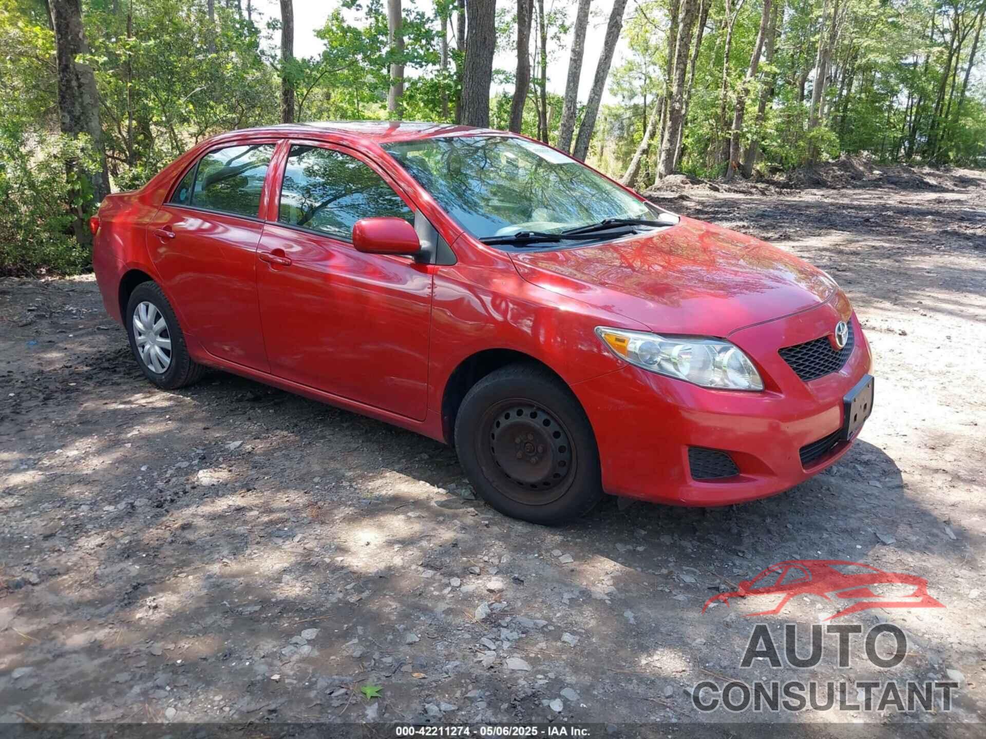 TOYOTA COROLLA 2010 - 2T1BU4EE9AC352283