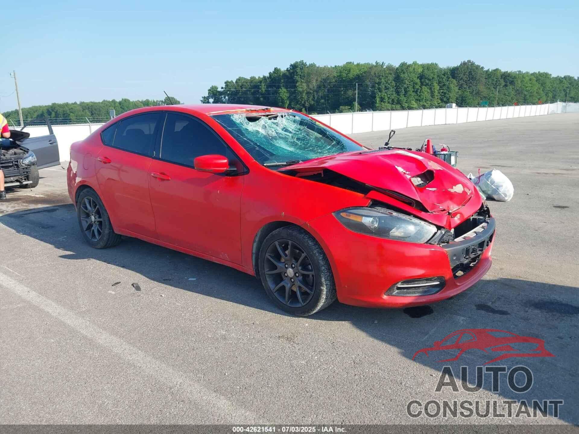 DODGE DART 2016 - 1C3CDFGB2GD791389