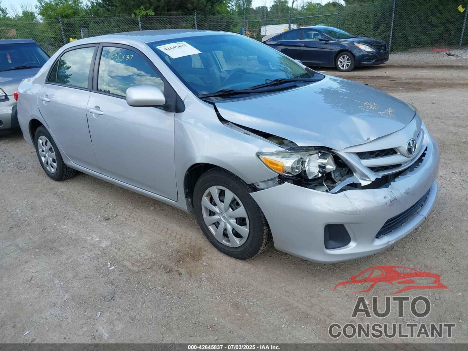 TOYOTA COROLLA 2011 - 2T1BU4EE6BC614729
