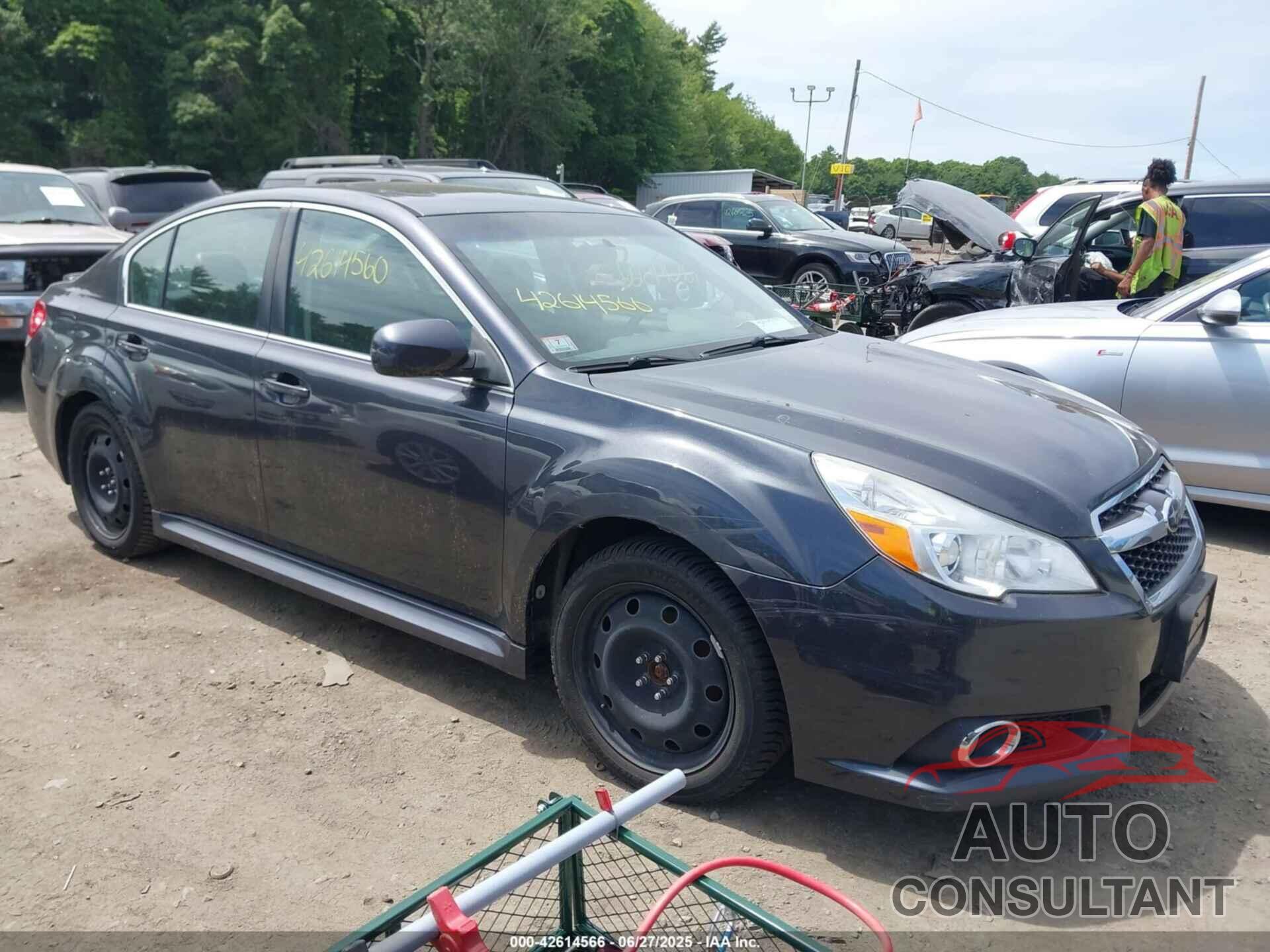 SUBARU LEGACY 2013 - 4S3BMBK6XD3023106