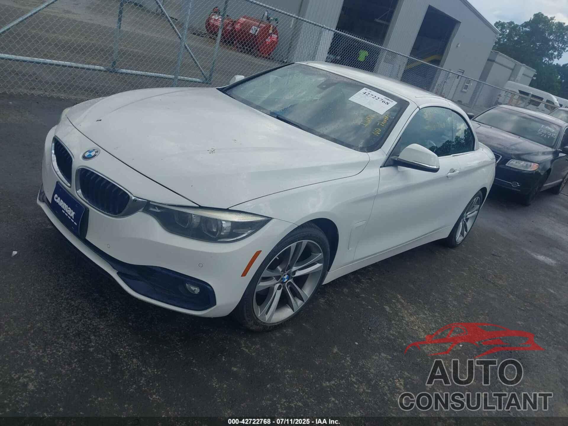 BMW 430I 2018 - WBA4Z1C58JEC59425