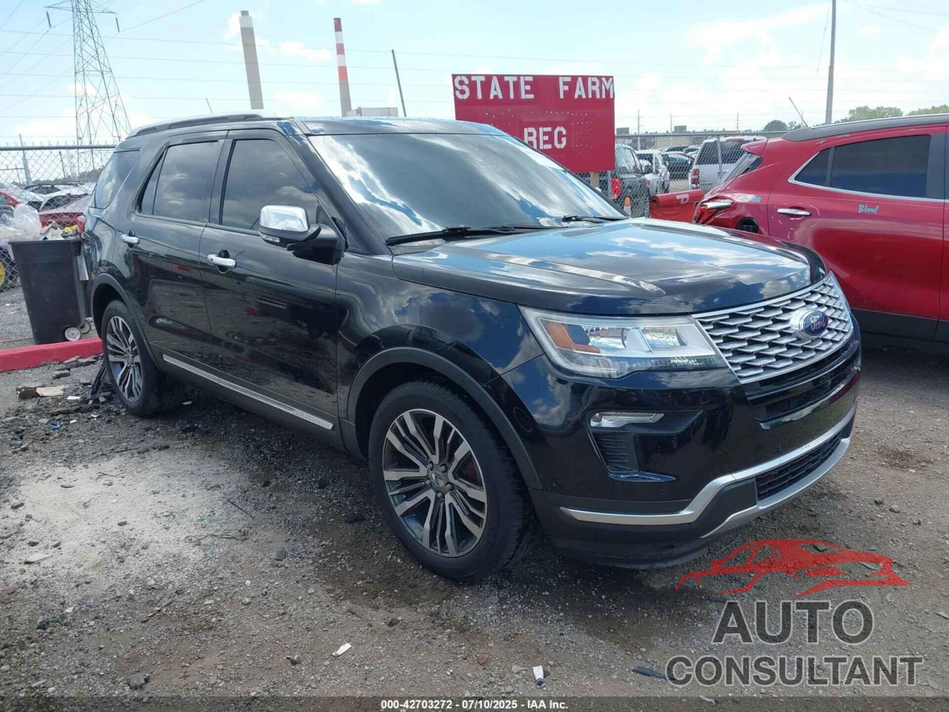 FORD EXPLORER 2018 - 1FM5K8HT7JGB76609