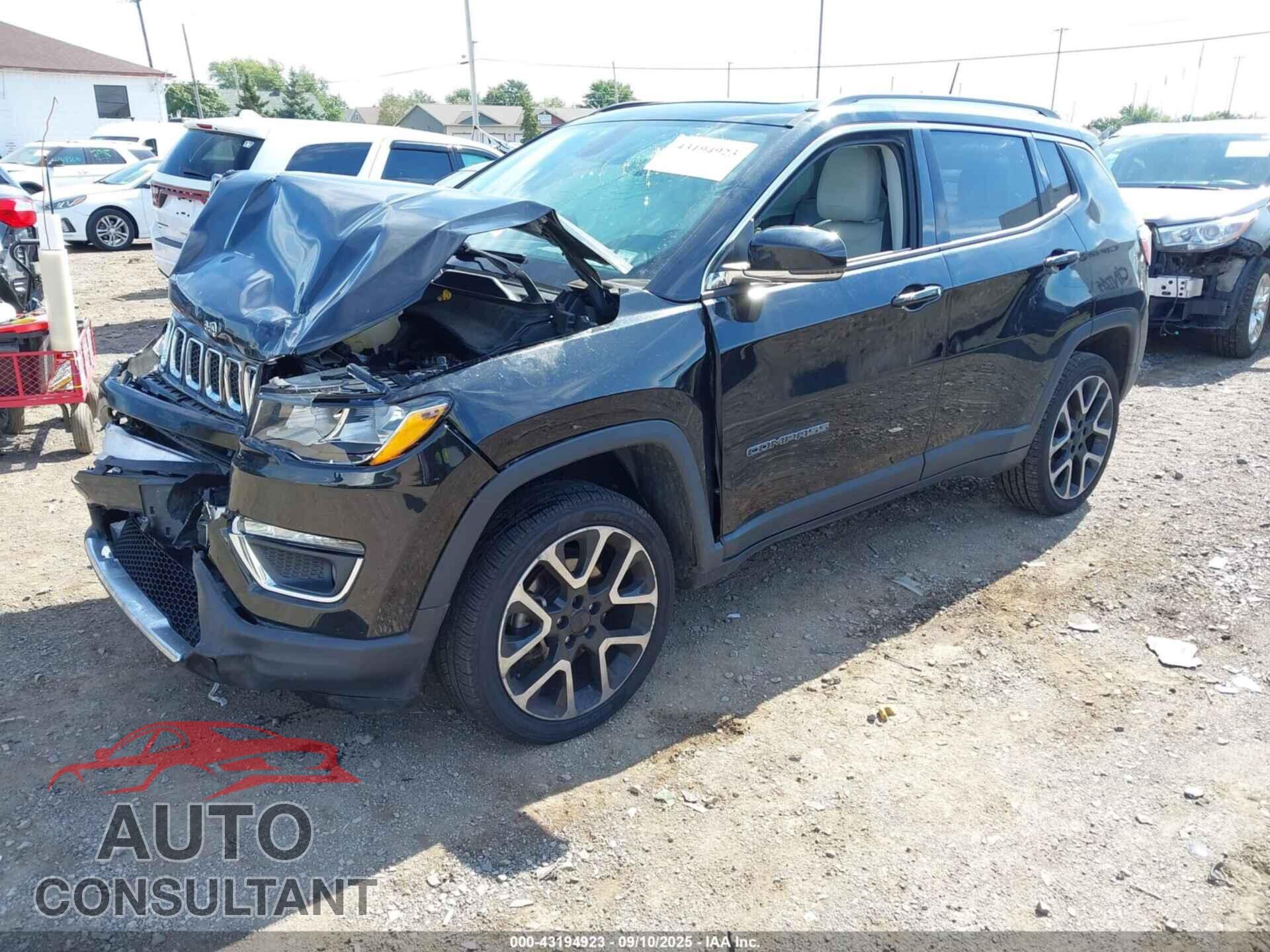 JEEP NEW COMPASS 2017 - 3C4NJDCB5HT631879