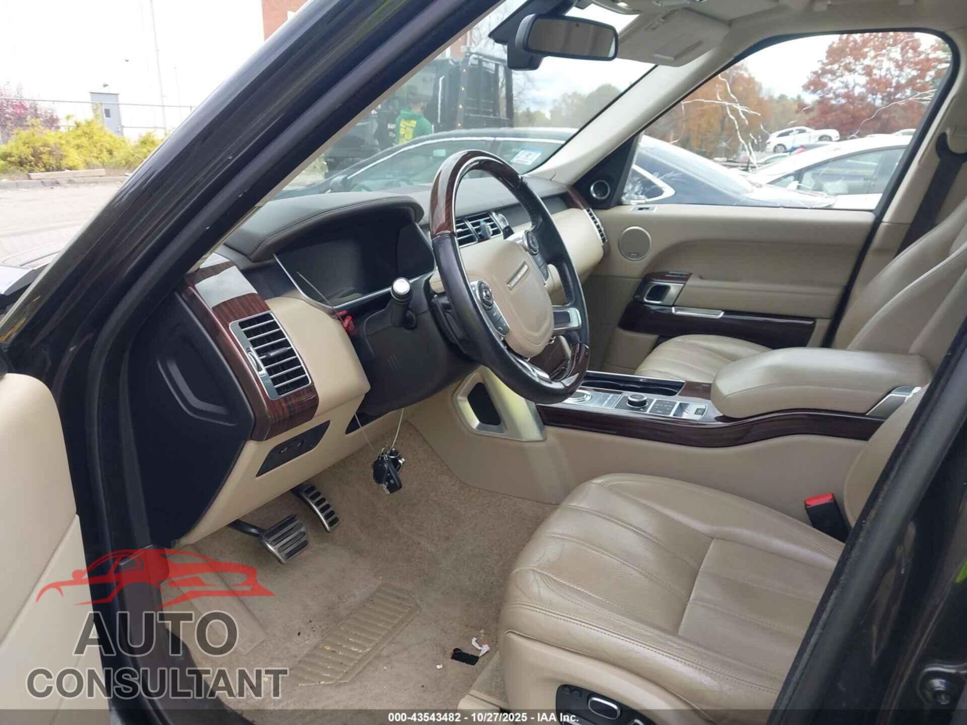 LAND ROVER RANGE ROVER 2013 - SALGS2EF0DA123842
