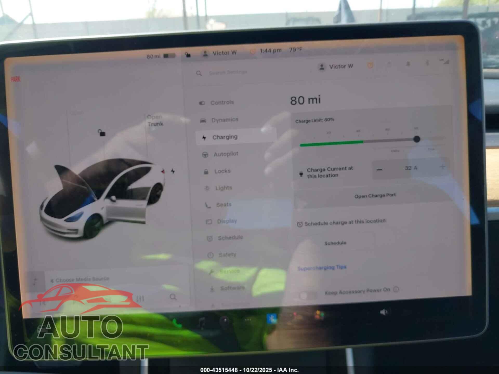 TESLA MODEL 3 2018 - 5YJ3E1EA8JF162144