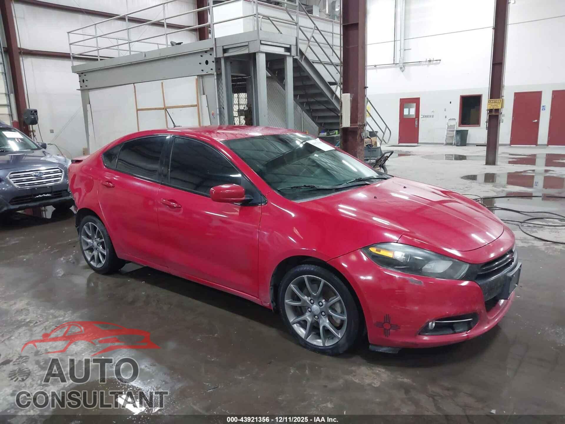 DODGE DART 2014 - 1C3CDFBB3ED830205