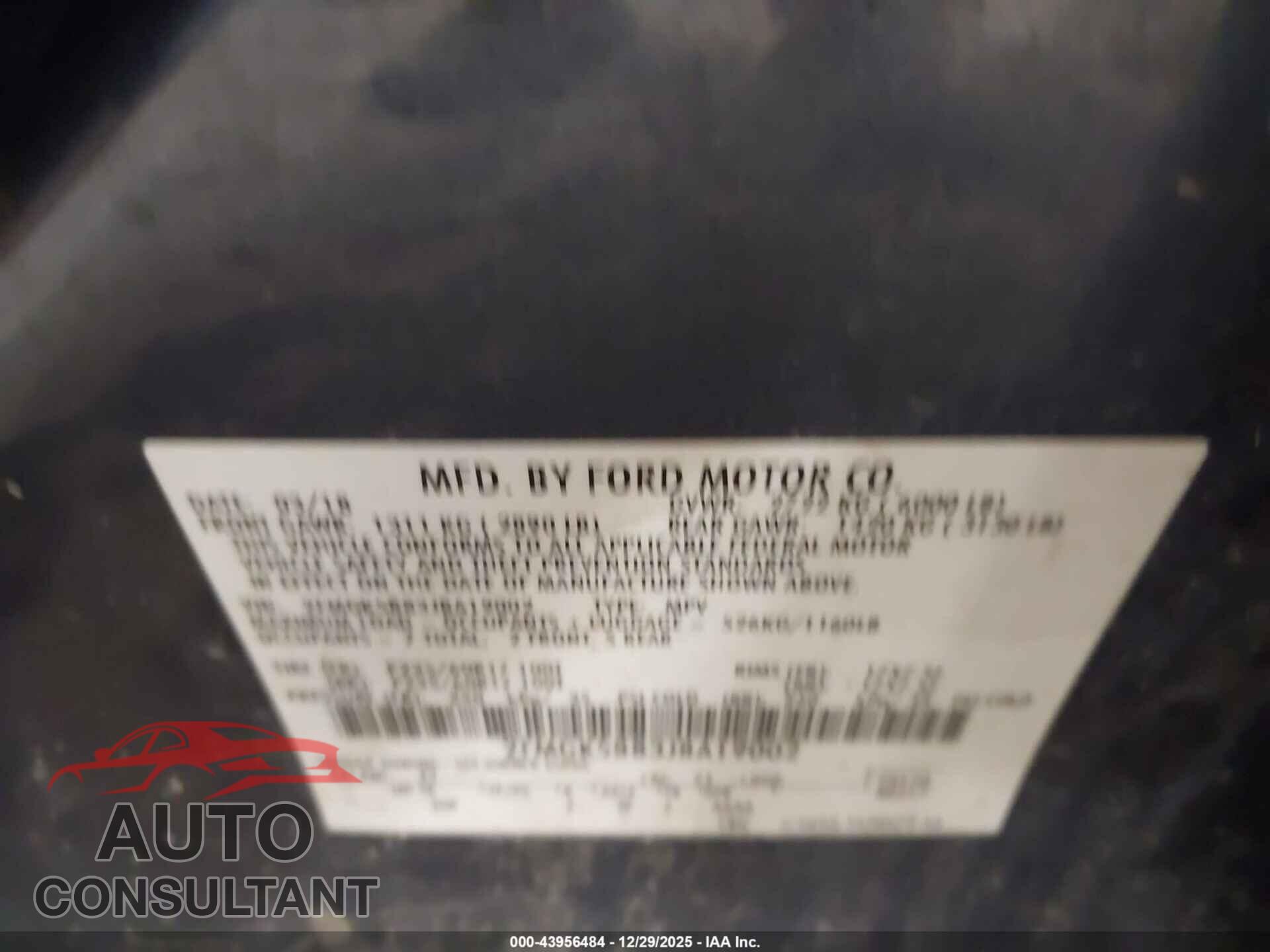 FORD FLEX 2018 - 2FMGK5B83JBA19002
