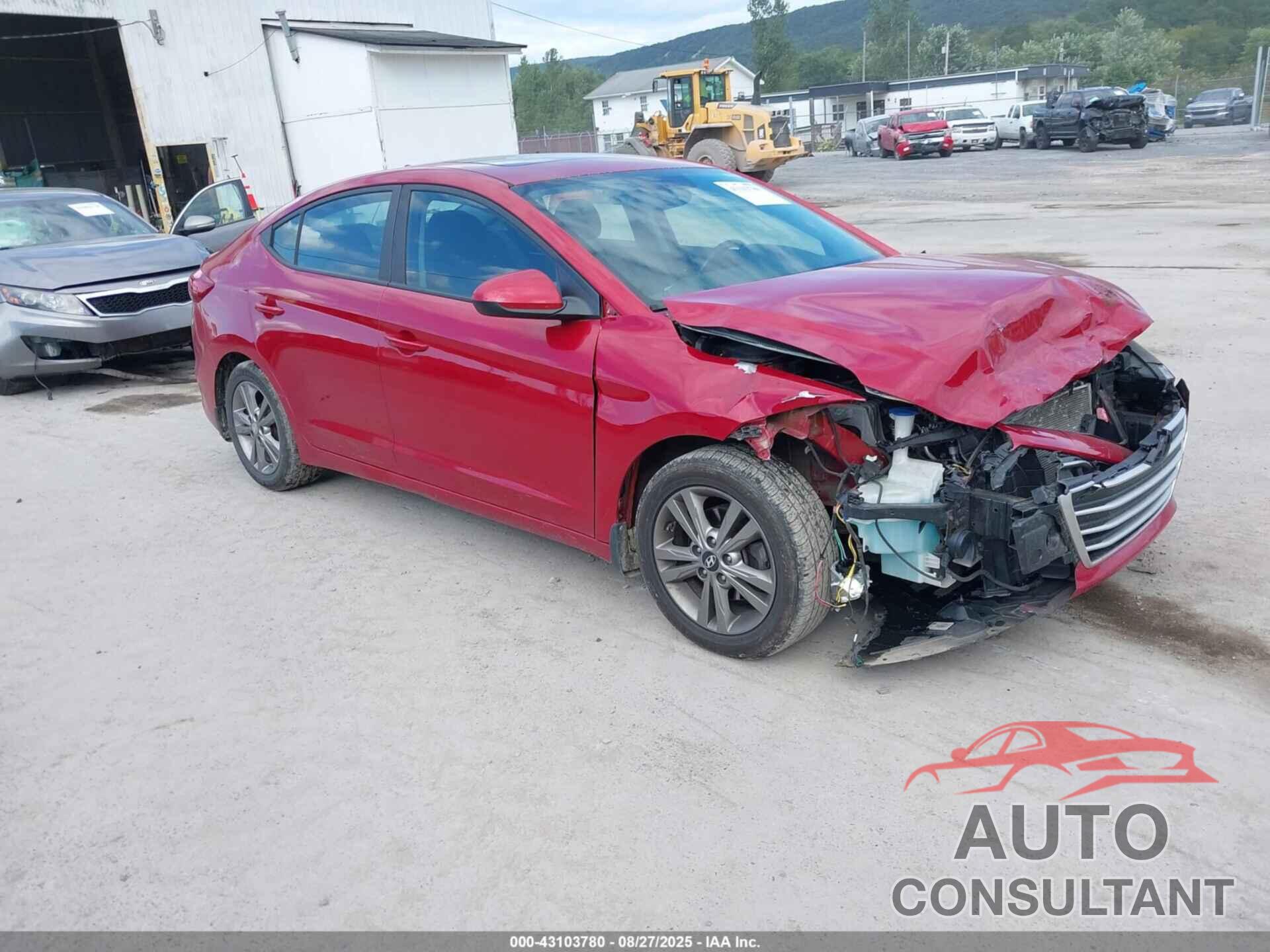 HYUNDAI ELANTRA 2017 - 5NPD84LF3HH179084