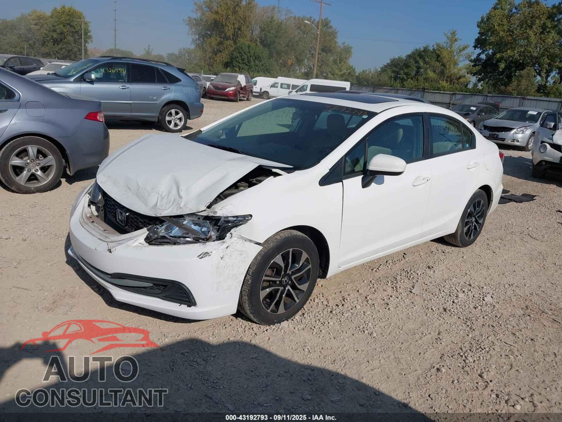 HONDA CIVIC 2015 - 19XFB2F87FE010621