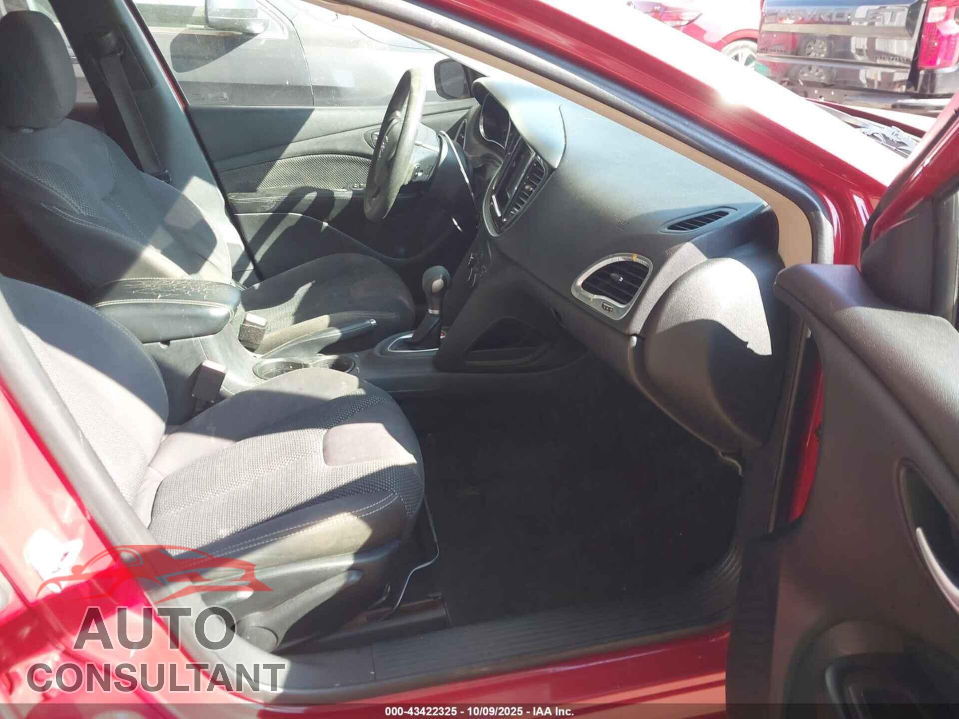 DODGE DART 2014 - 1C3CDFBB5ED859897