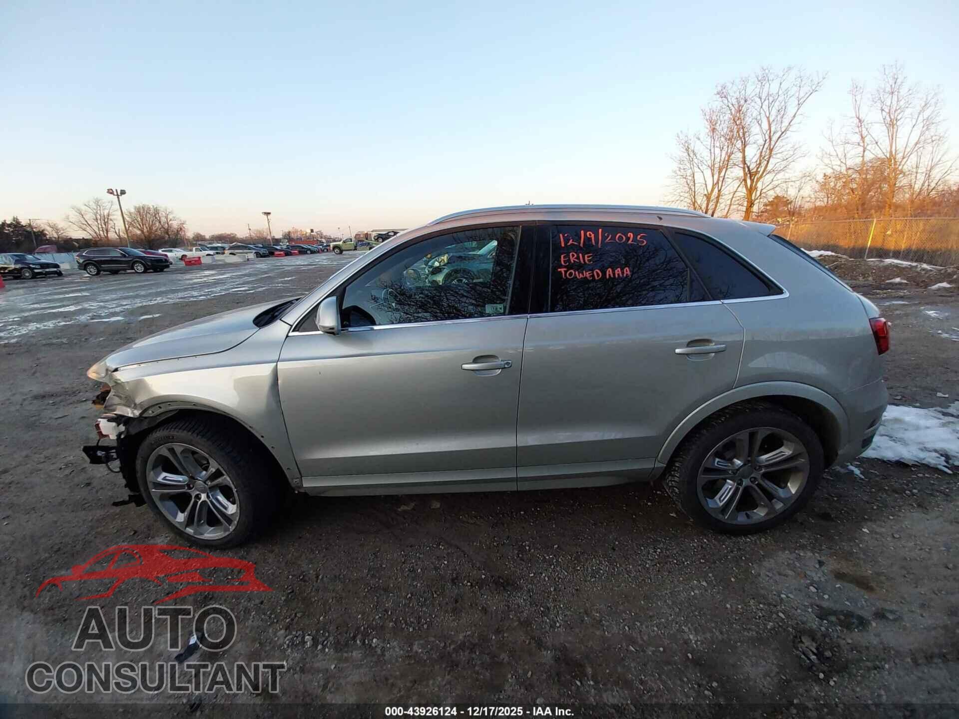 AUDI Q3 2016 - WA1GFCFS2GR016370