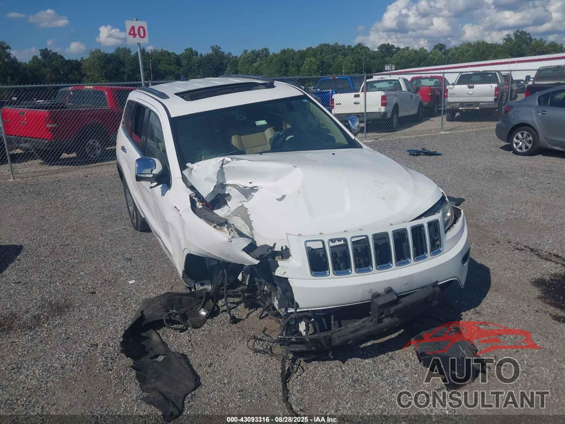 JEEP GRAND CHEROKEE 2014 - 1C4RJFBG8EC393530