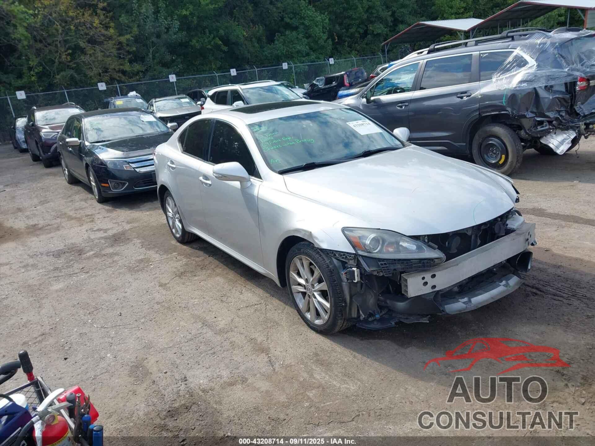 LEXUS IS 250 2012 - JTHCF5C24C5058219