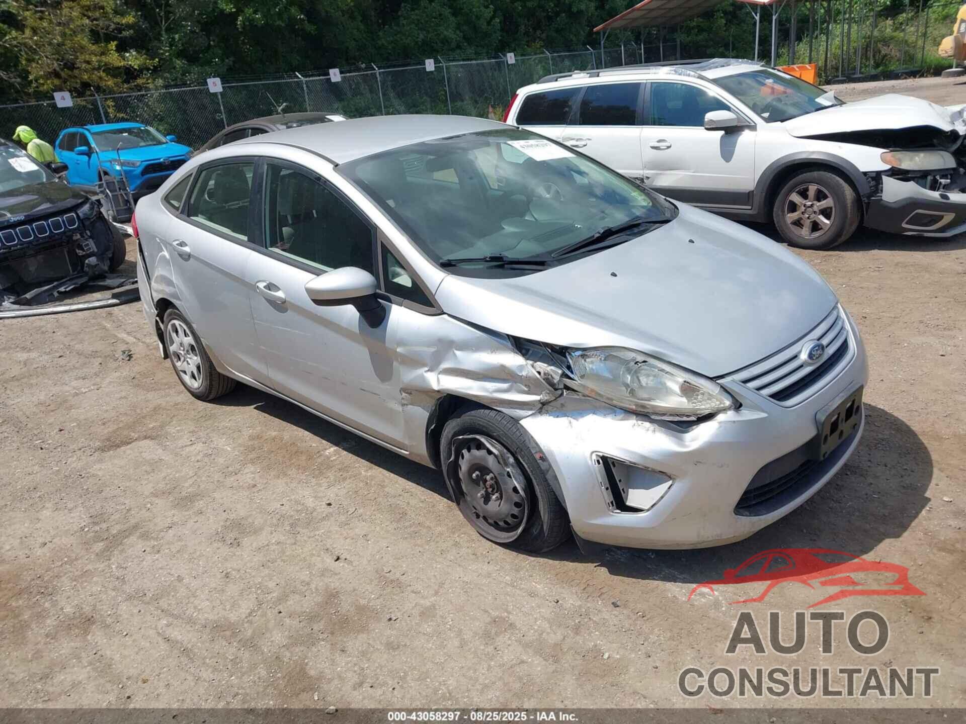 FORD FIESTA 2012 - 3FADP4AJ6CM170110