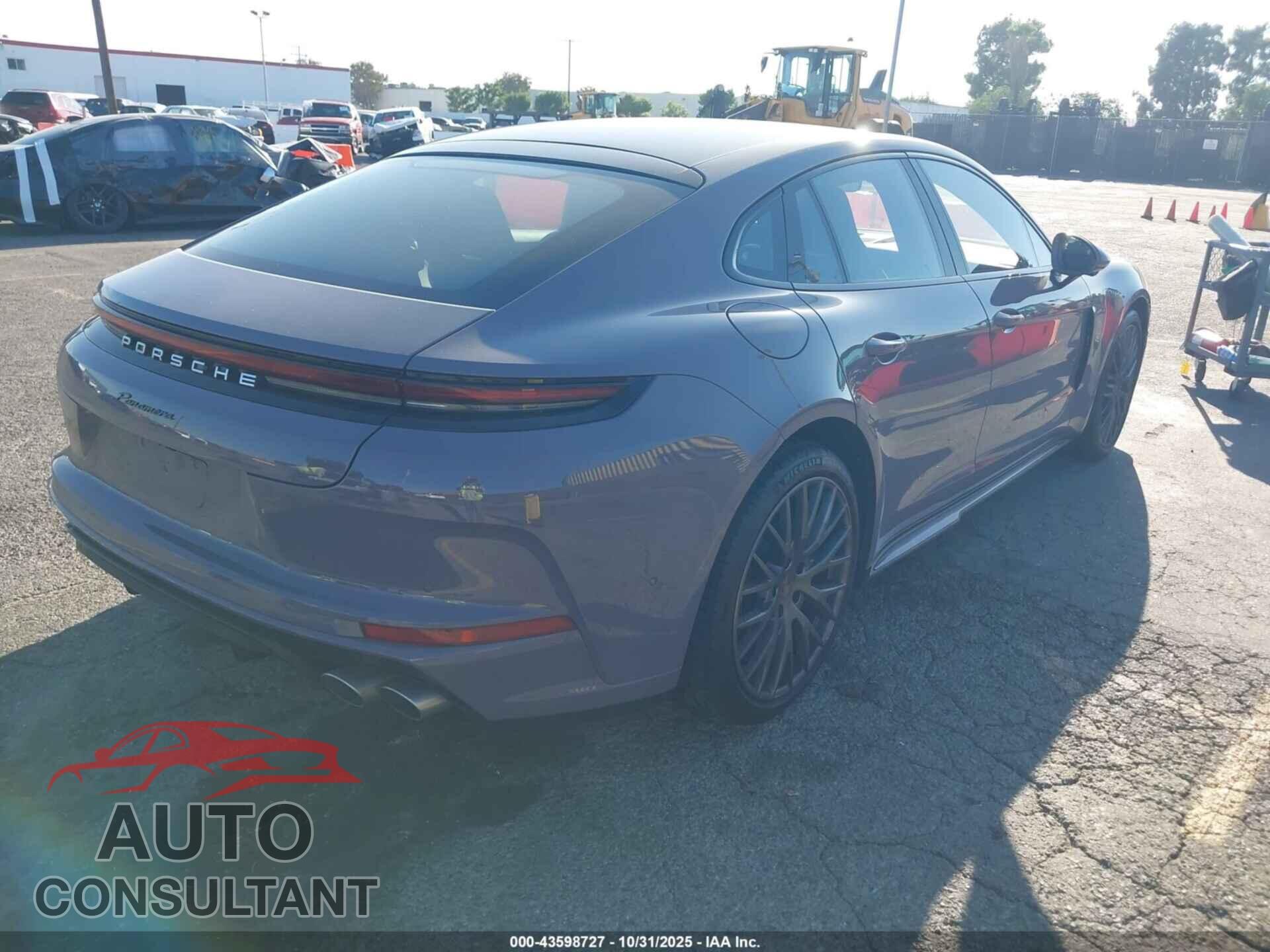 PORSCHE PANAMERA 2025 - WP0AA2YA0SL007719