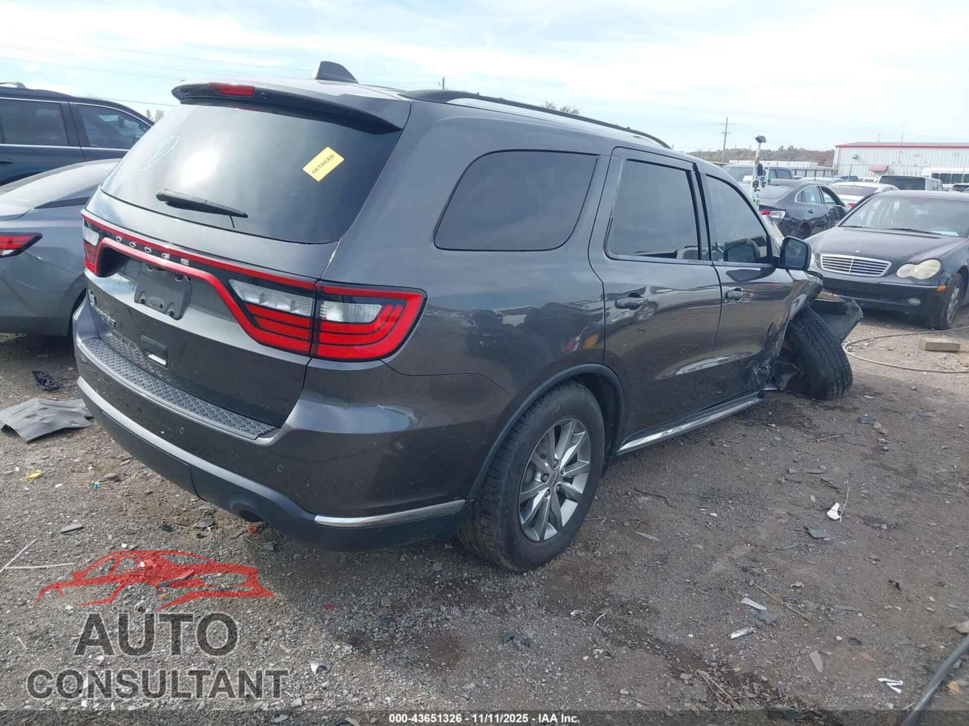 DODGE DURANGO 2017 - 1C4RDHAG3HC724748