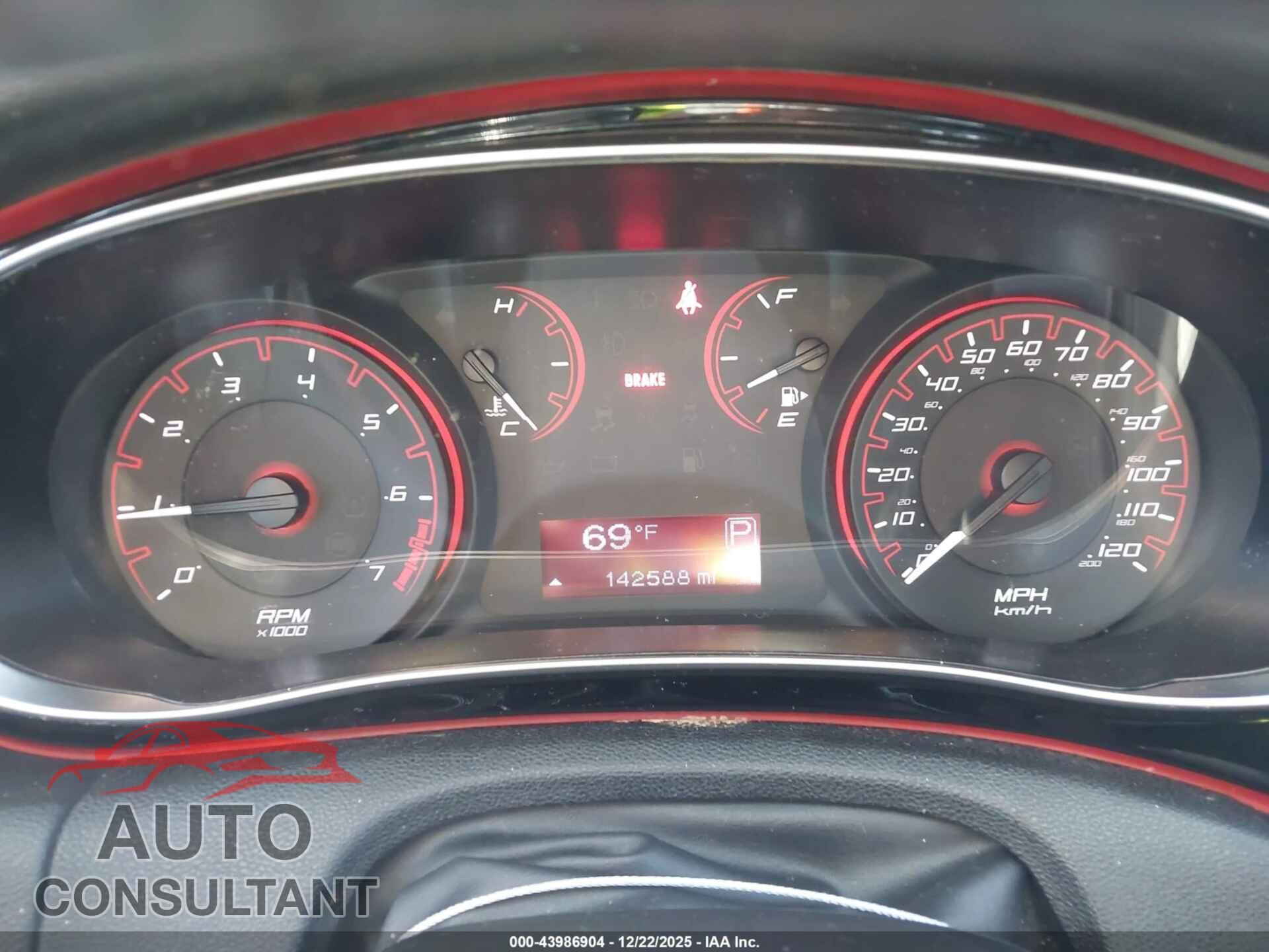 DODGE DART 2016 - 1C3CDFBB5GD592988