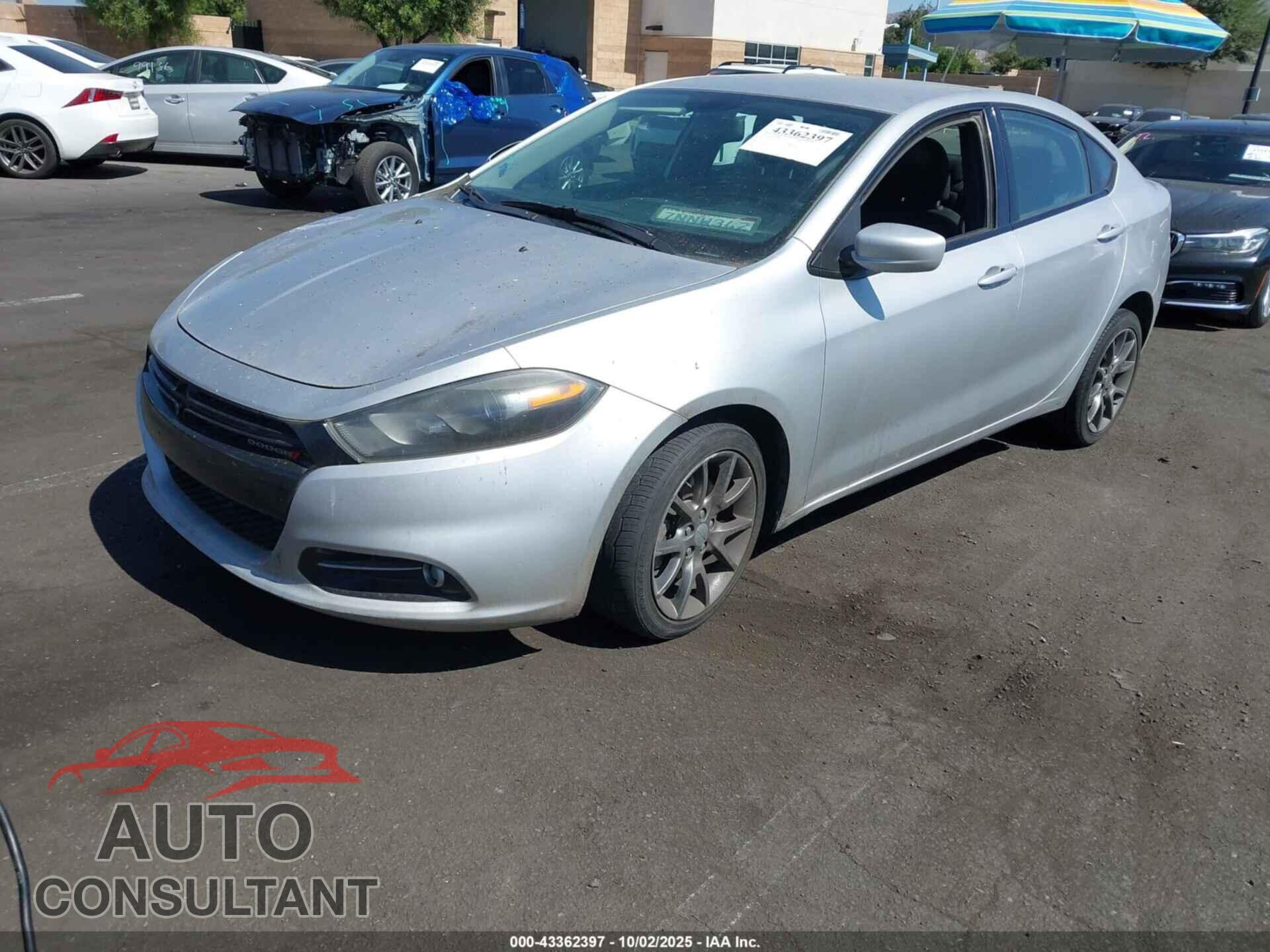 DODGE DART 2013 - 1C3CDFBAXDD322951