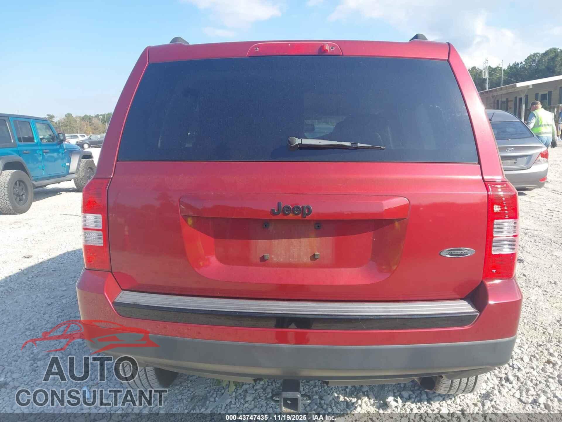 JEEP PATRIOT 2014 - 1C4NJPBA0ED890498