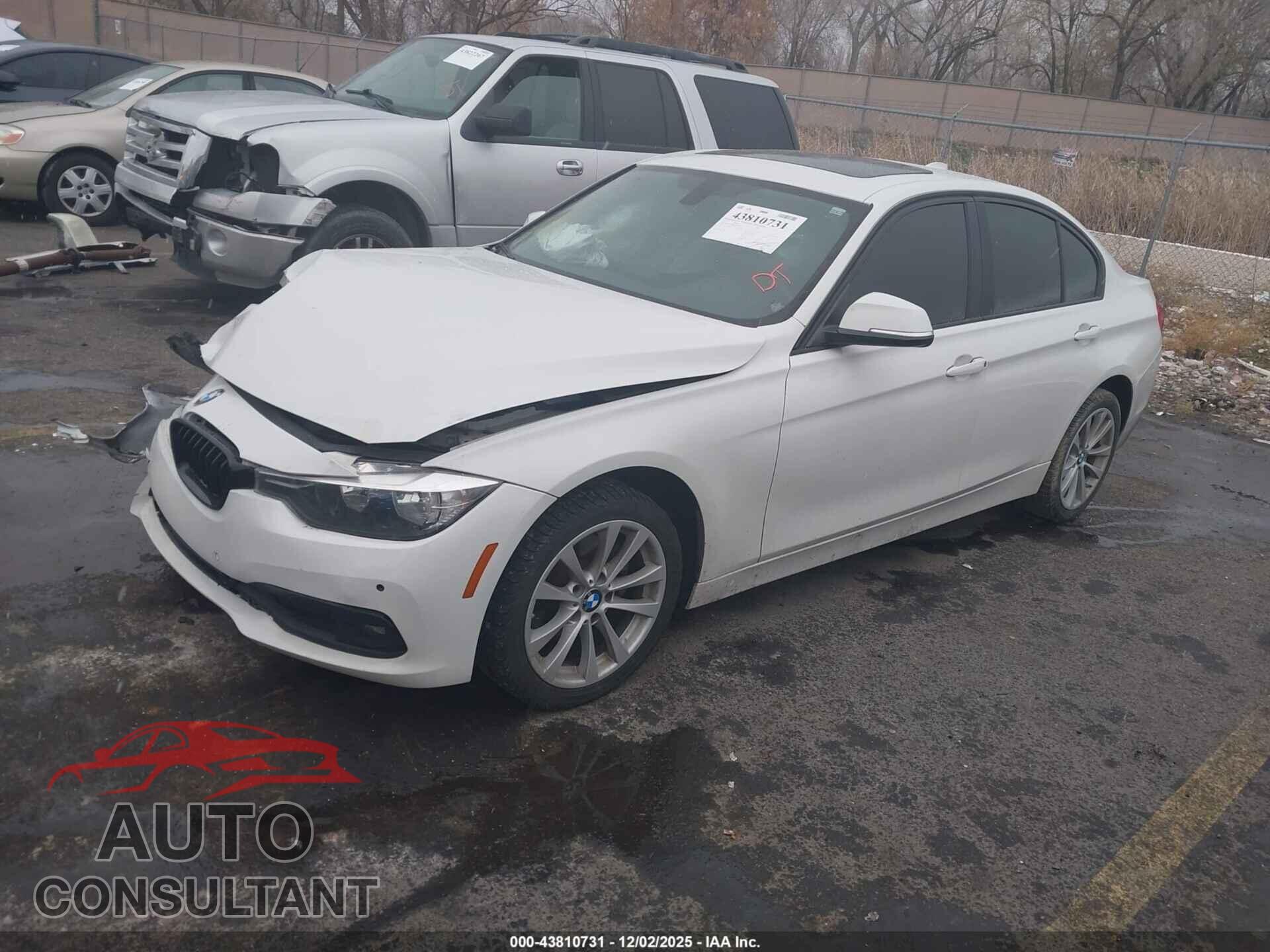 BMW 320I 2017 - WBA8A3C36HK692236