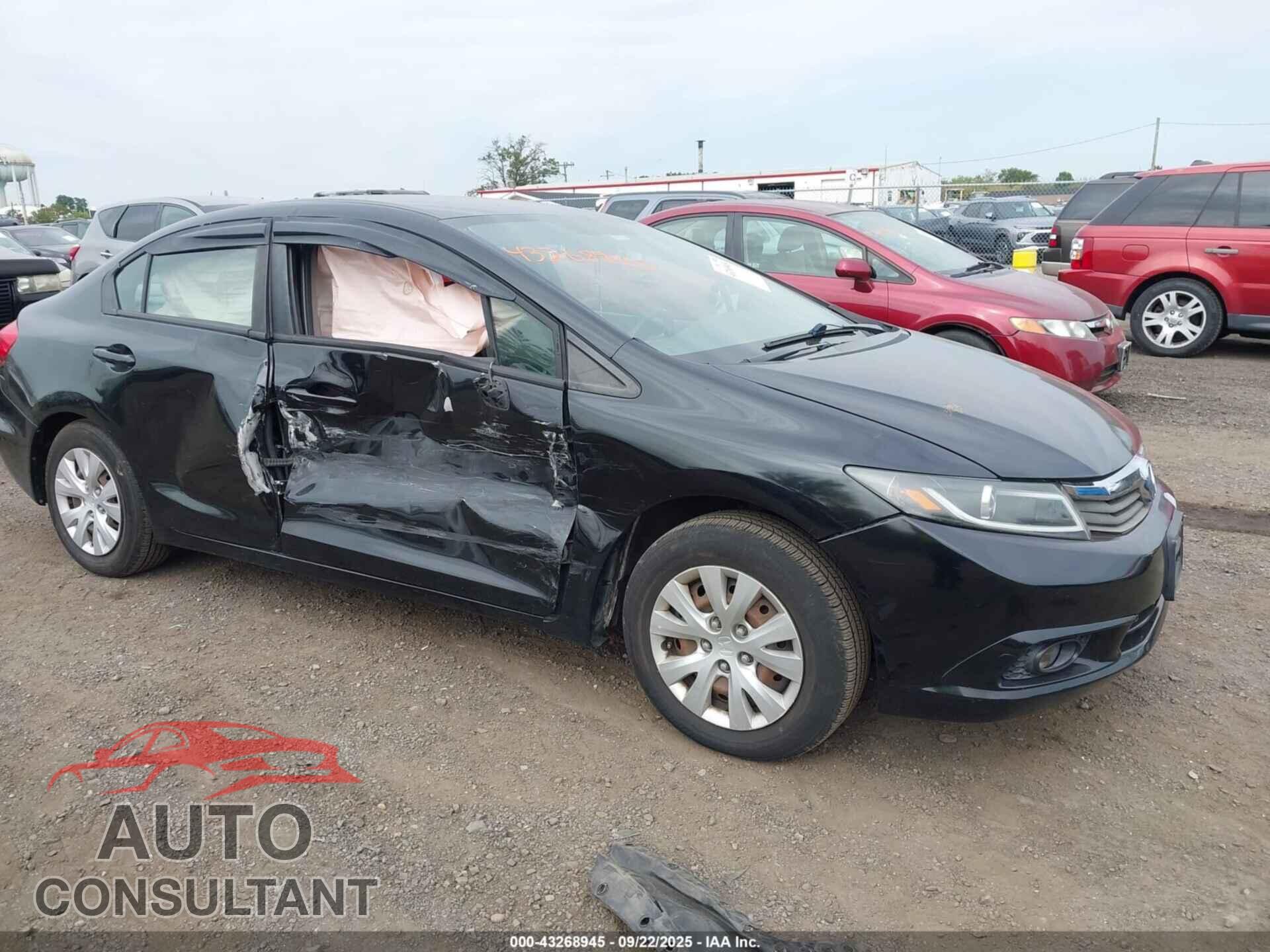 HONDA CIVIC 2012 - 2HGFB2F56CH331086