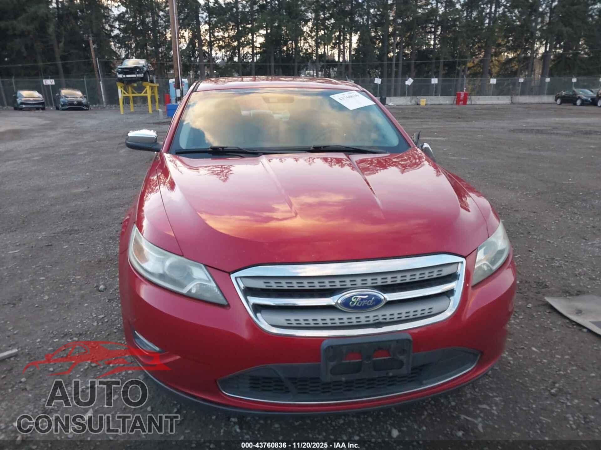FORD TAURUS 2011 - 1FAHP2FW5BG163684
