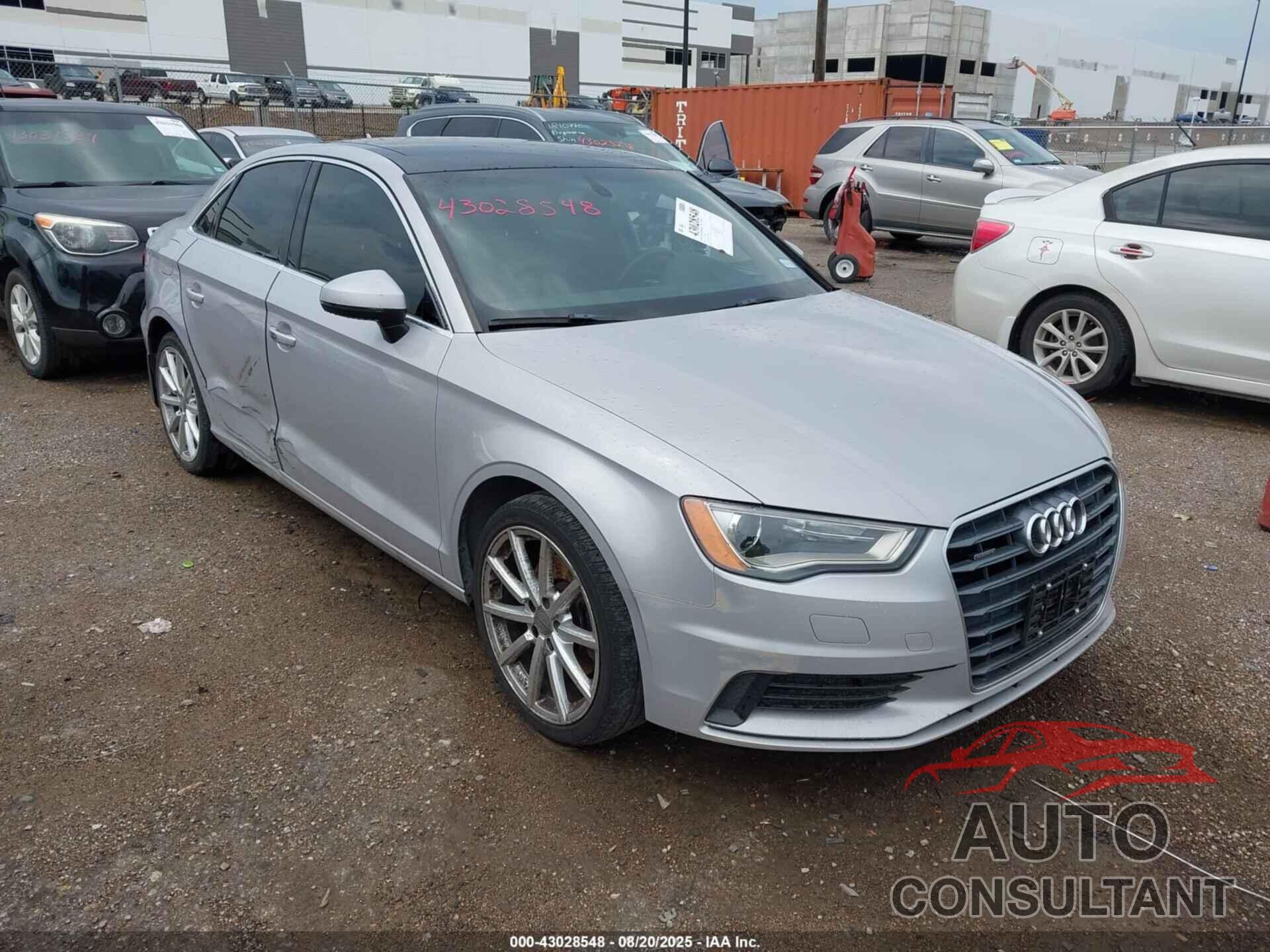 AUDI A3 2015 - WAUEFGFF2F1048804