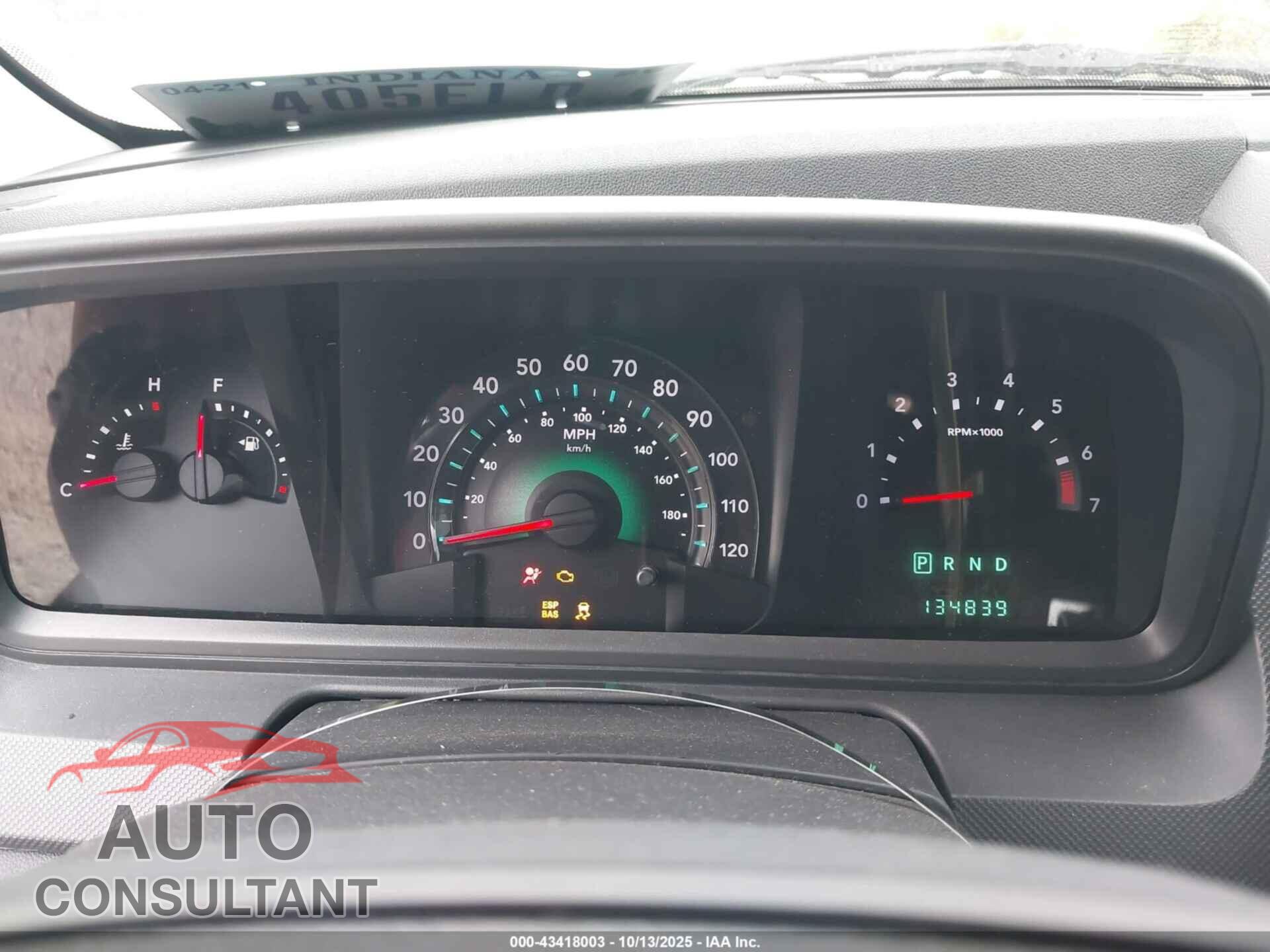DODGE JOURNEY 2010 - 3D4PG4FB5AT104856
