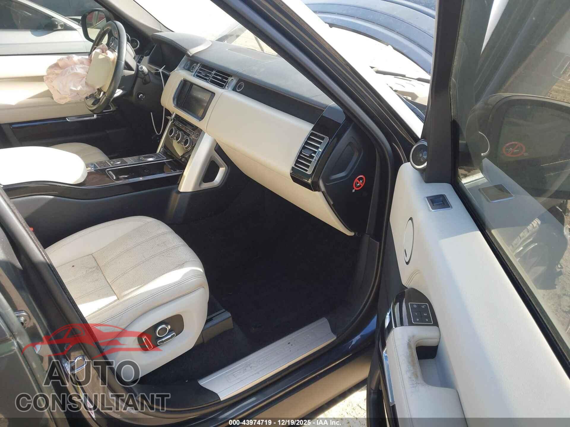 LAND ROVER RANGE ROVER 2016 - SALGS2EF4GA295098
