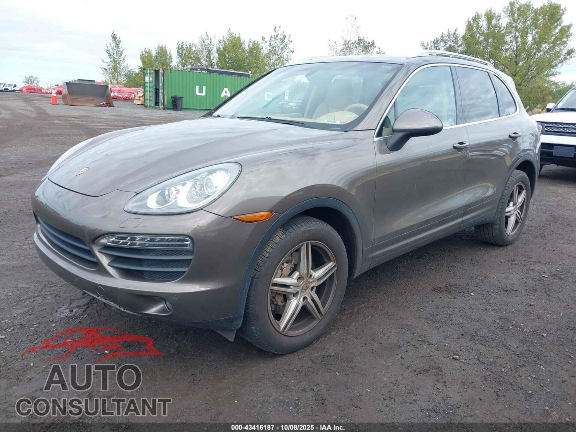 PORSCHE CAYENNE 2011 - WP1AB2A27BLA44202