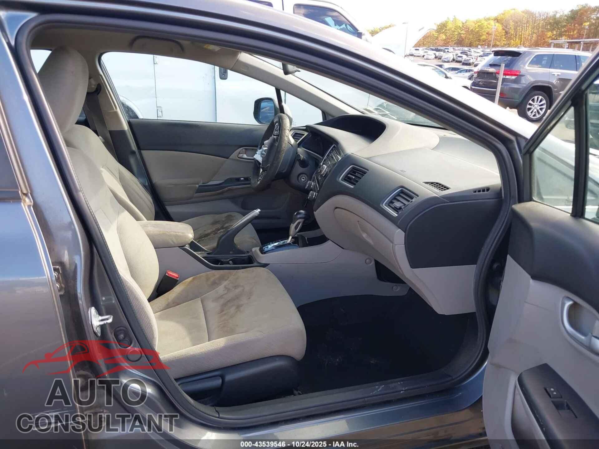 HONDA CIVIC 2013 - 19XFB2F5XDE215420