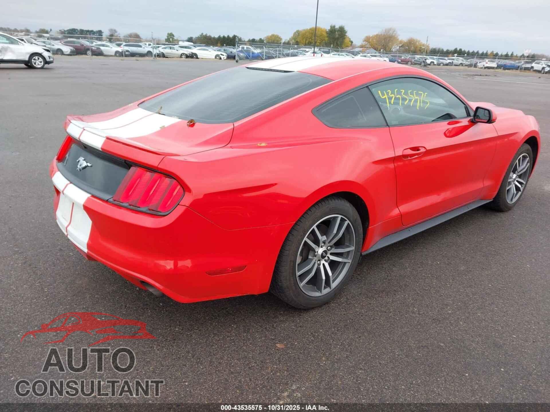 FORD MUSTANG 2016 - 1FA6P8TH4G5284130