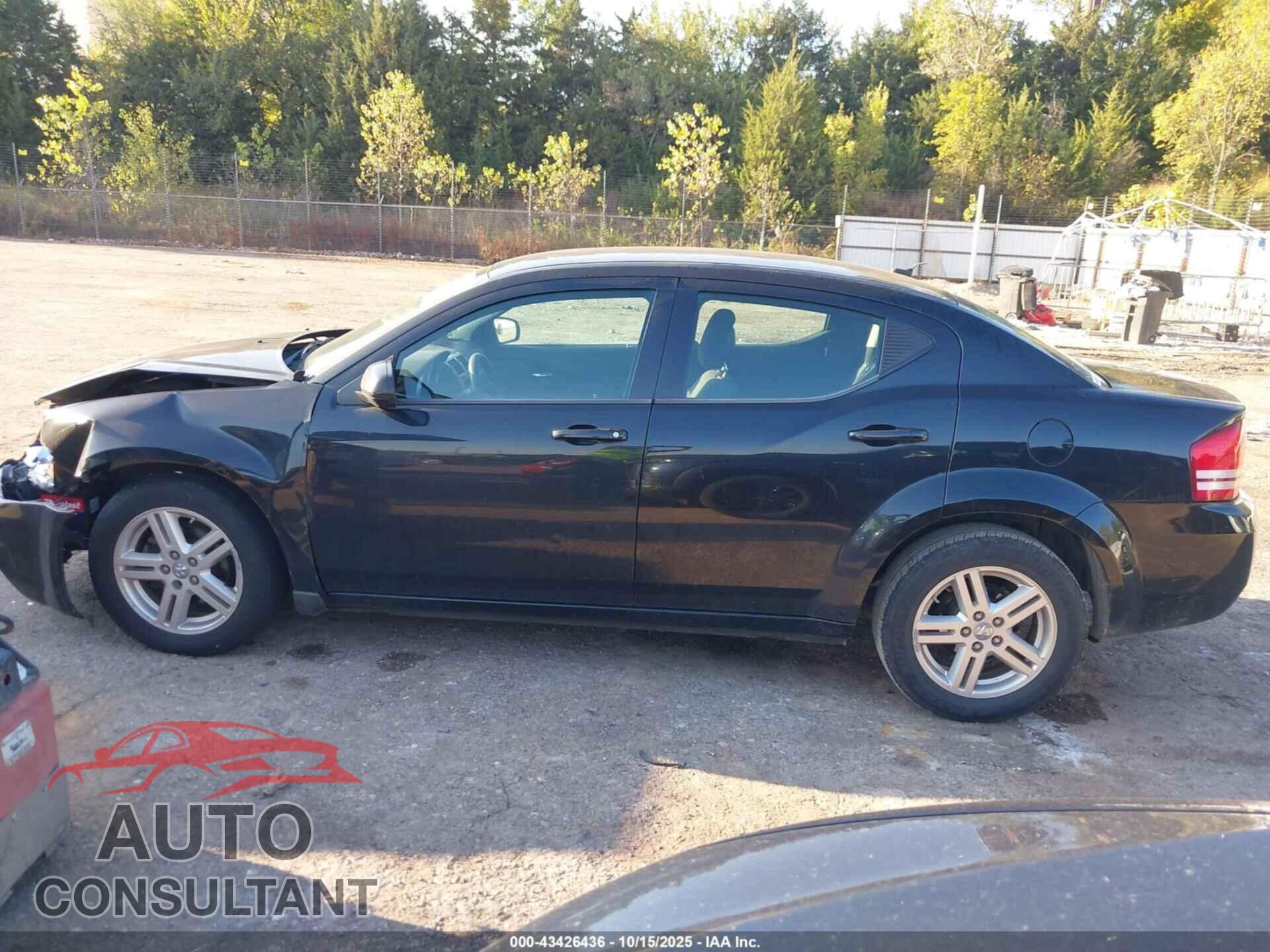 DODGE AVENGER 2010 - 1B3CC1FB9AN218513