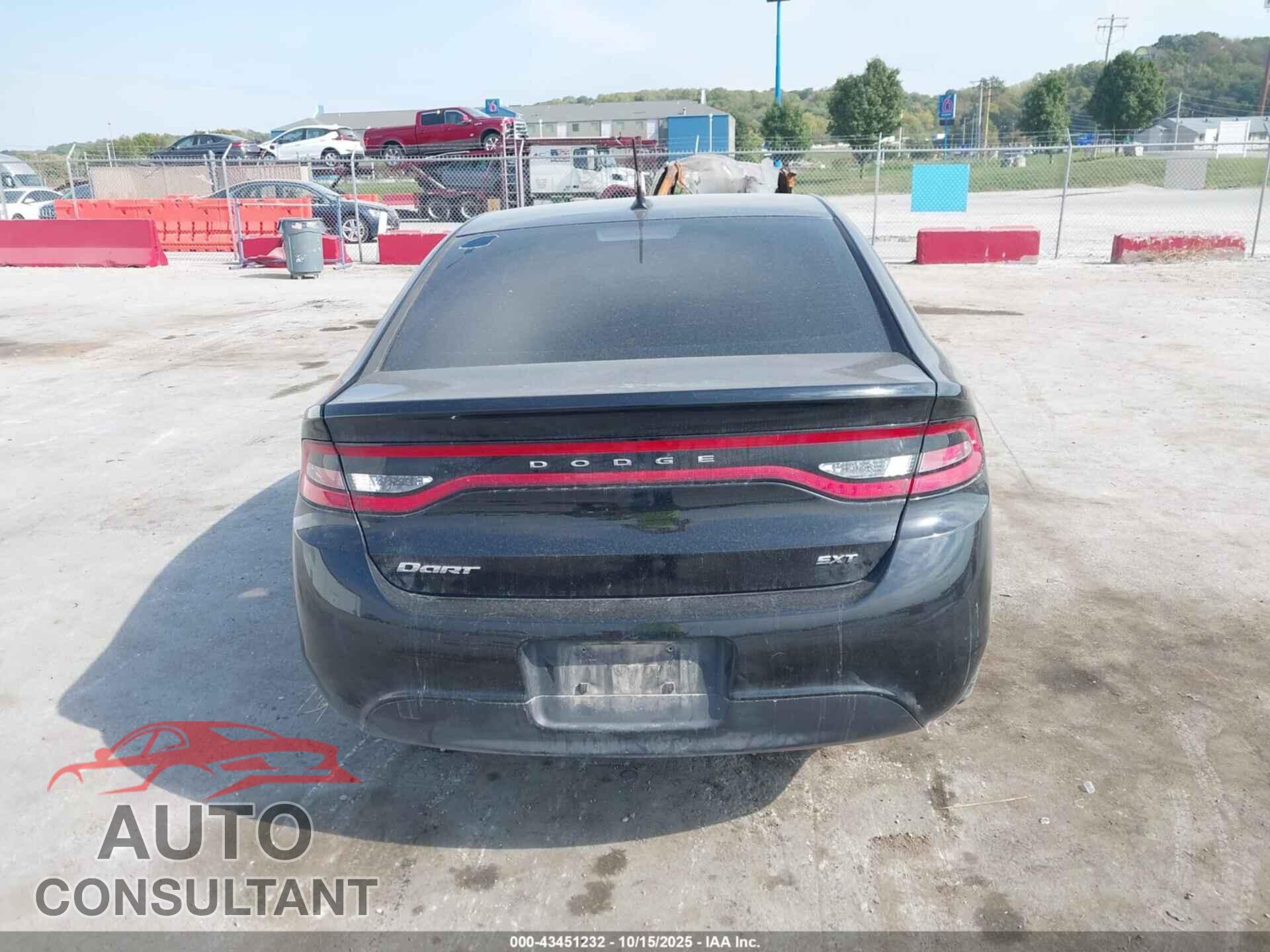 DODGE DART 2016 - 1C3CDFFA4GD817628