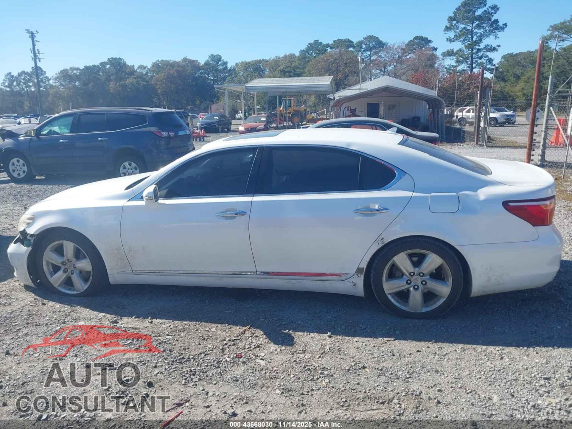 LEXUS LS 460 2010 - JTHGL5EF8A5037431