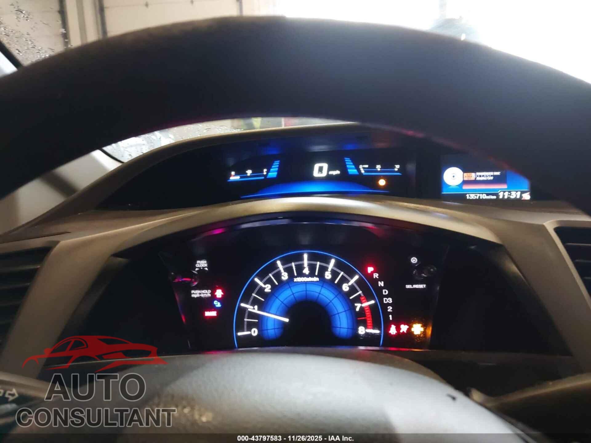 HONDA CIVIC 2012 - 19XFB2F56CE090897
